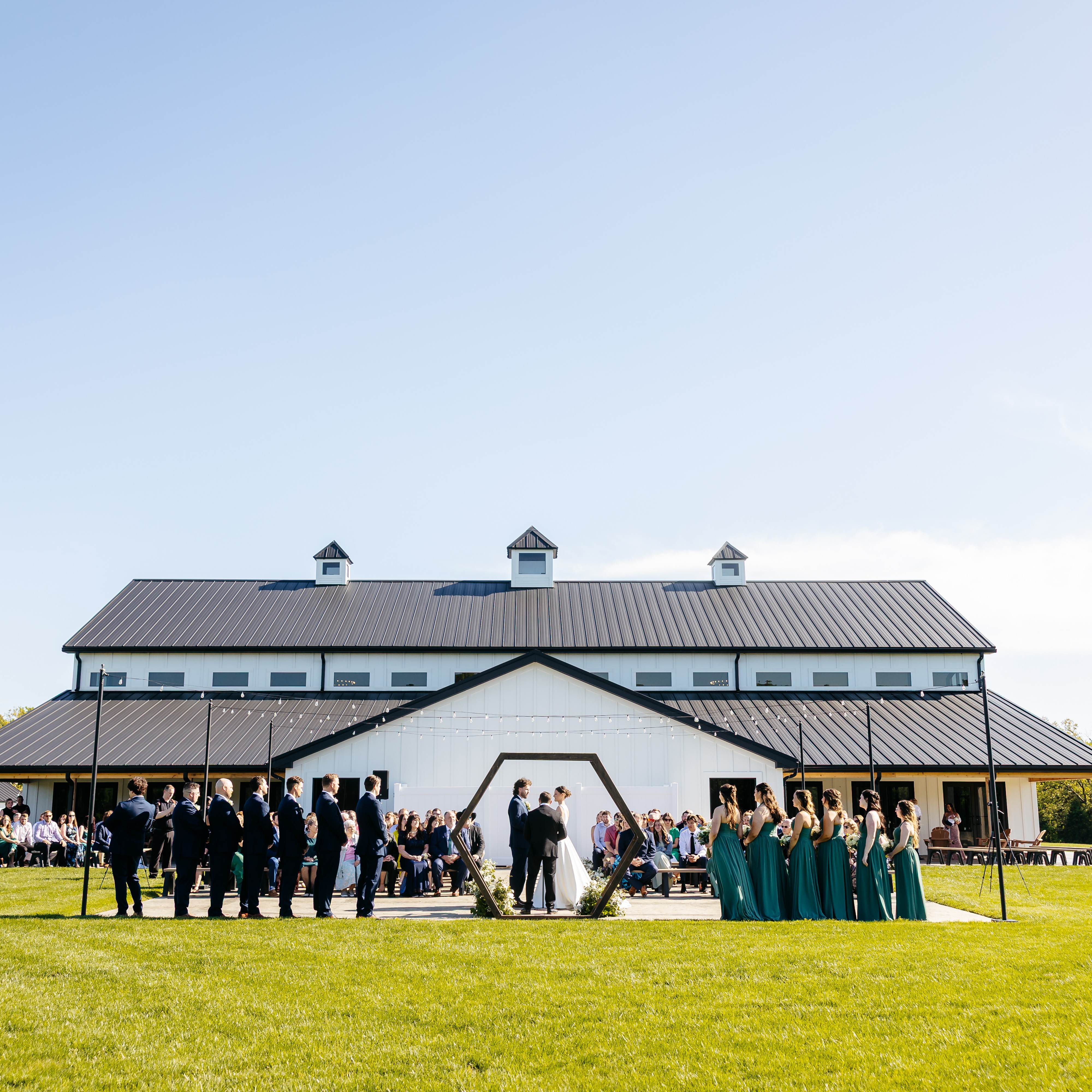 The Ceremony
The Kiss
@aray_ofevents Planner: Shauna
Day of Coordination and Decorating Team: Shauna, Courtney, Meghan
Venue: @wildflowerridgeweddings
Photographer: @igmw.photography
Florist: @plantjoyandco
Cake: @charlierosecakes21
Caterer: @thehawthorneinnrestaurant
Bar Service: @siponmain
DJ: DJ WillSmith
Hair: @kaleehmua
MUA: @christinenewtonbeauty