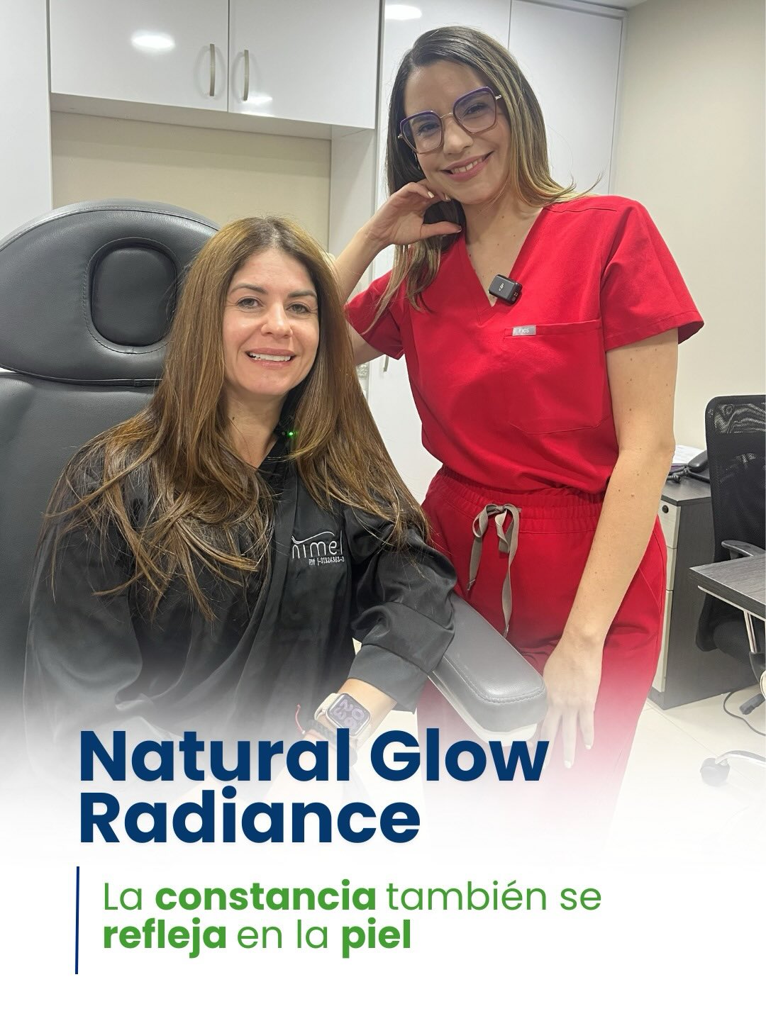 Segunda sesión de su protocolo Natural Glow Radiance. ✨
Algo que siempre le explicamos a nuestros pacientes es que trabajar la calidad de la piel también requiere de la constancia.
No buscamos cambios momentáneos, buscamos una piel más estable, más luminosa y que responda mejor con el paso de las semanas.
Y probablemente eso es lo más bonito de estos procesos: empezar a notar pequeñas diferencias que luego se vuelven grandes cambios.
Cada piel evoluciona distinto, por eso respetar el proceso también es parte del resultado. 💙
#NaturalGlowRadiance #CalidadDePiel #MedicinaEstética #UNIMEL