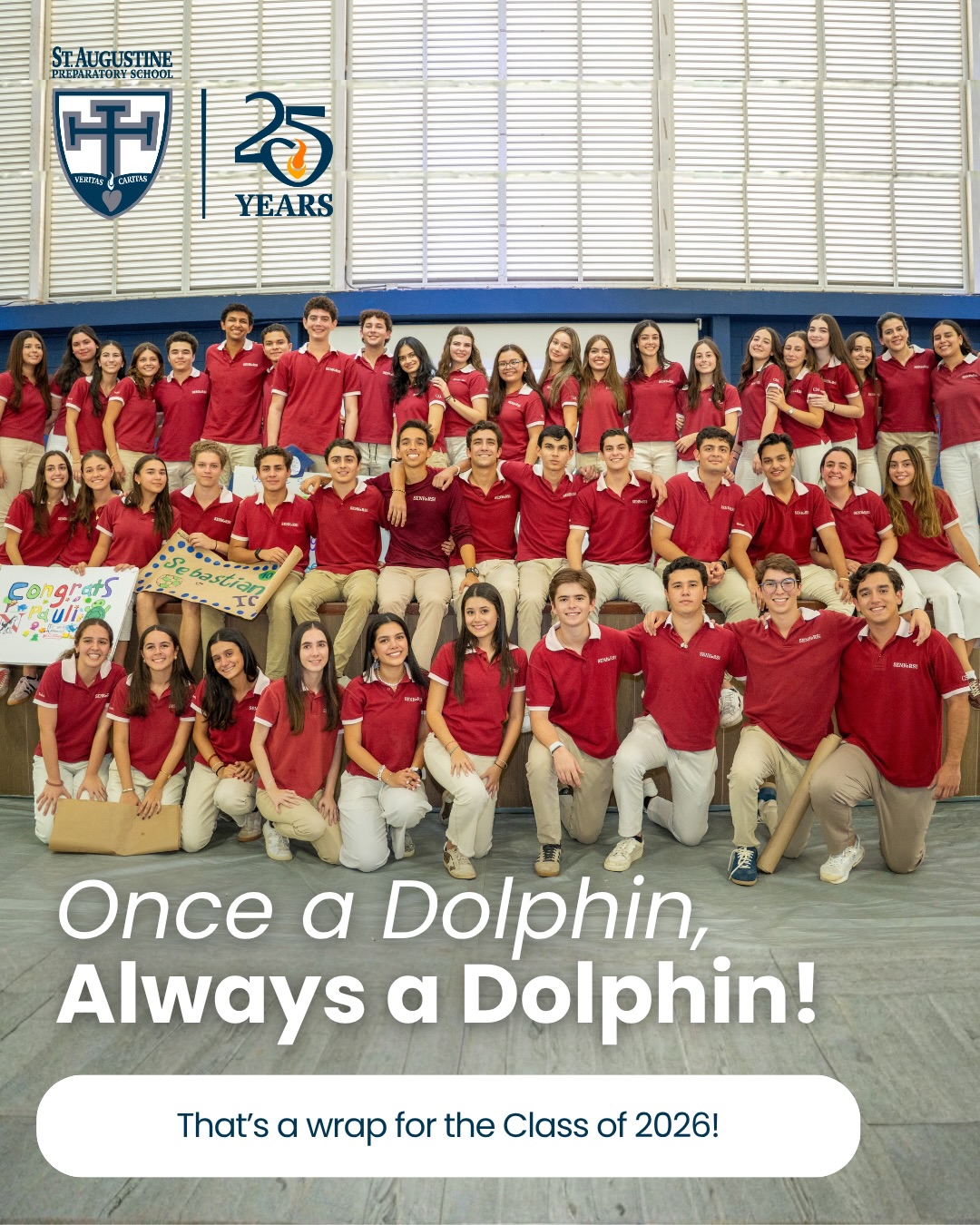 That’s a wrap for the Class of 2026! Senior Week was a special time for teachers and students to say goodbye to the seniors and reminisce about the times spent together. We will miss you! Once a Dolphin, #AlwaysADolphin! #GoDolphins #BuildingKnowledge #ClassOf2026