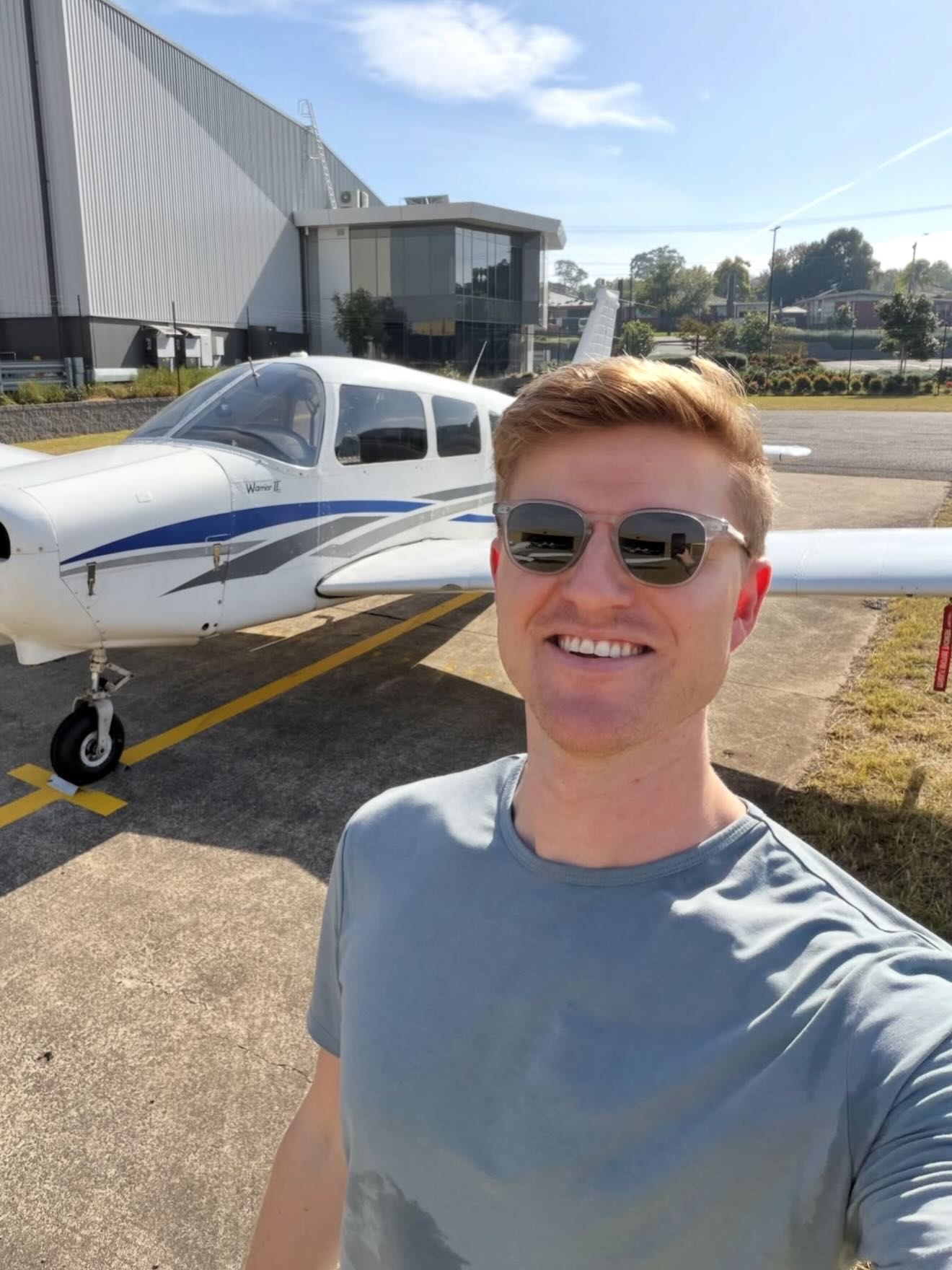 Huge congratulations to Matt Watson for completing his First Solo a few weeks ago🤙🏼
Matt has been flying with Kayla over the last 6 months and had been rather unlucky with the weather having lots of lessons cancelled, but that never stopped his motivation or can-do attitude! On this particular day when Matt flew with Instructor Pete, it started out a bit hazy but turned into a beautiful day.
Matt is now conducting his subsequent solos and will be working hard towards his RPL.
#firstsolo #solo #flying #flighttraining #studentpilot