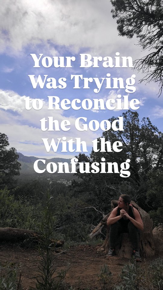 Your brain was trying to fit a square peg in a round hole, trying to reconcile the good moments with the confusing moments to understand how to navigate the relationship and them. Led to cognitive dissonance.
#emotionalgrowth #cognitivedissonance #toxicrelationshiphealing #claritymatters #trustingyourself