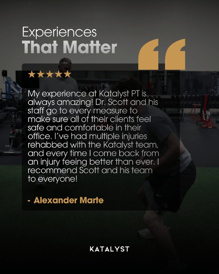 The best feedback isn’t just about feeling better. It’s about coming back stronger every time.
Real recovery takes trust, consistency, and a team that genuinely cares about your progress from start to finish. That’s what creates experiences people remember.
Ready to experience the difference for yourself?
📲 DM us or call 862-203-1570
#KatalystPT #PatientExperience #SportsRehab #RecoveryJourney #RealResults #AthleteCare #PhysicalTherapy #RehabToPerformance #NewJerseyPT