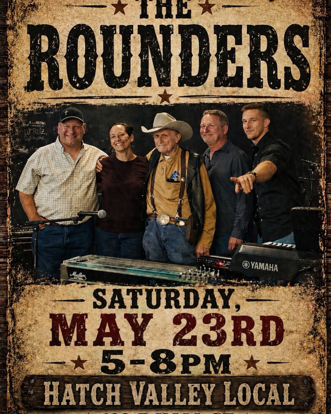 Come on out for some boot scootin good time music!