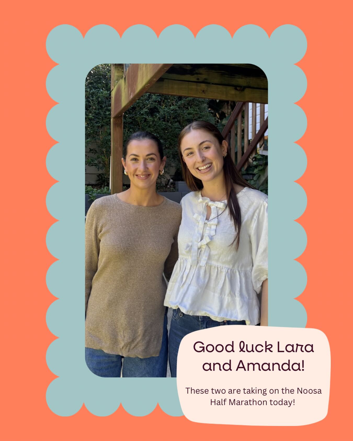 Half marathon day for Lara & Amanda 🤍
Wishing these two the absolute best as they take on the Noosa Half Marathon today. We’re so proud of you both for setting a big goal and showing up for yourselves alongside everything you do for your families, team, and clients each week.
Can’t wait to hear all about it afterwards 🫶