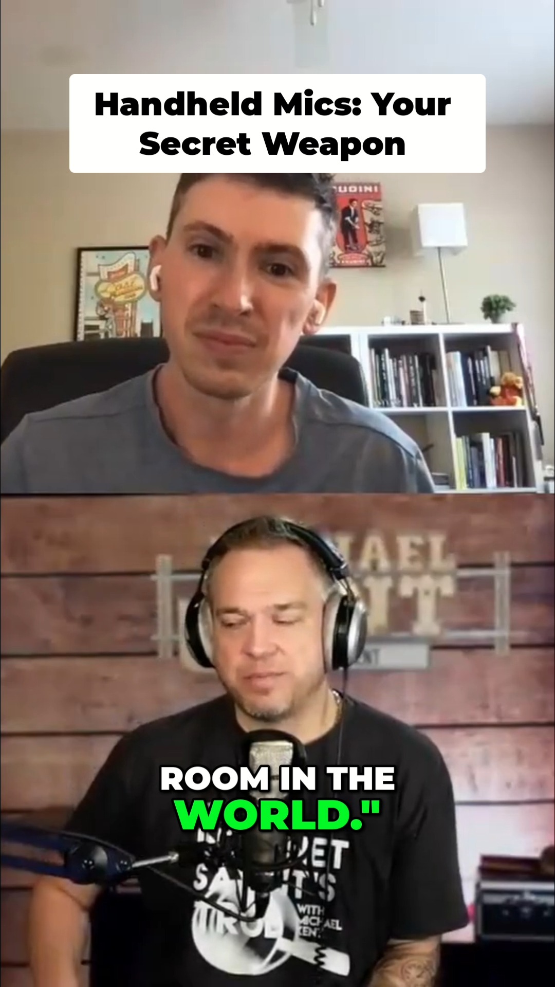 Do you use a microphone when performing? Have you considered using a handheld mic? Michael Kent shares why he is a huge advocate of using a handheld microphone when performing for large groups. Watch and/or listen to Episode 34 of the I.B.M. podcast on your favorite podcast provider or at https://www.magician.org/podcast