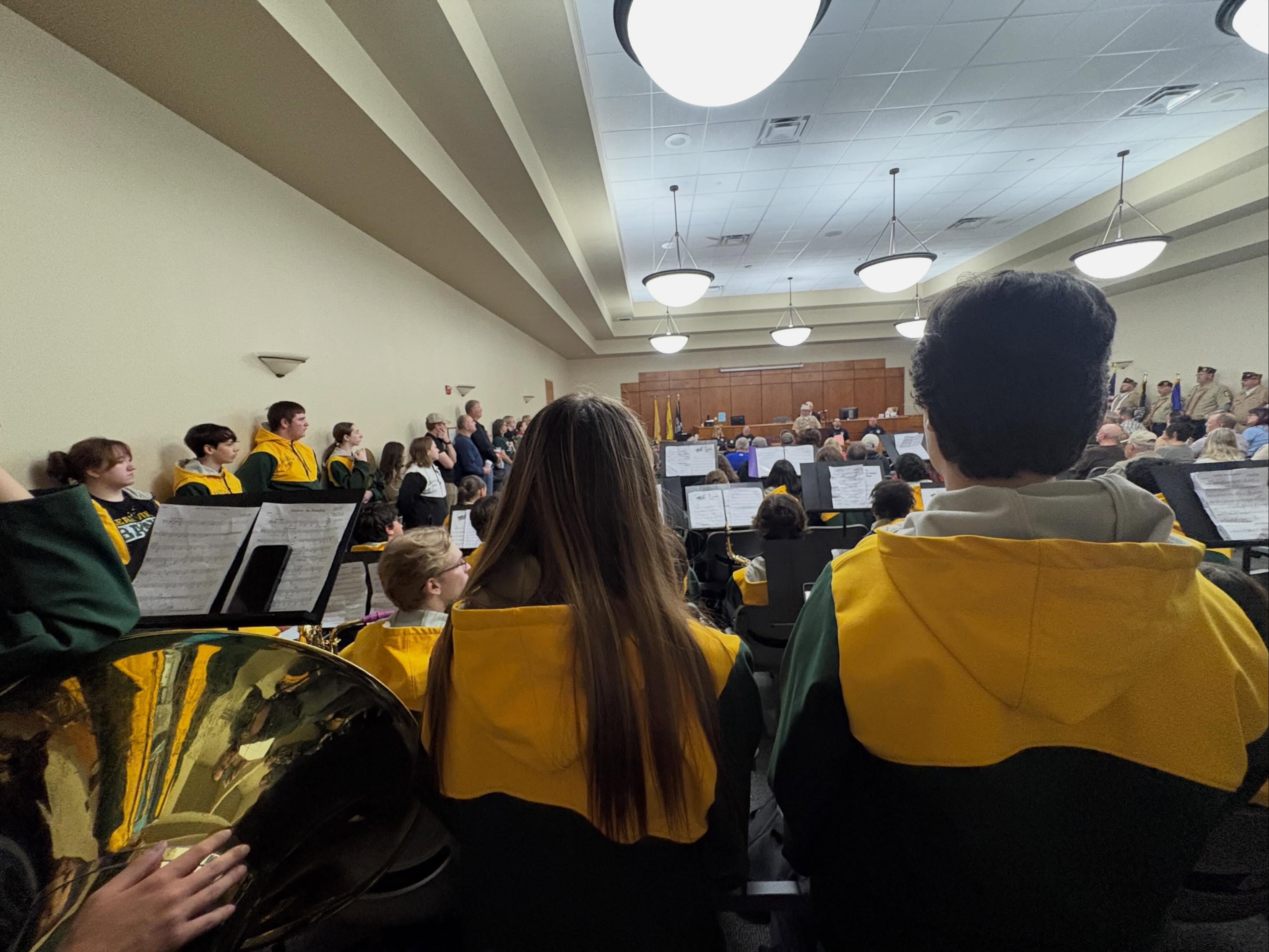 Always an honor to participate in the Mantua VFW Memorial Day Ceremony. We did have to move inside due to the weather, but we still got to be a part of this annual event. Thank you to the community for coming out and honoring Memorial Day while supporting the VFW.
Additional thank you to our students that came out to represent our school and our community on Memorial Day.