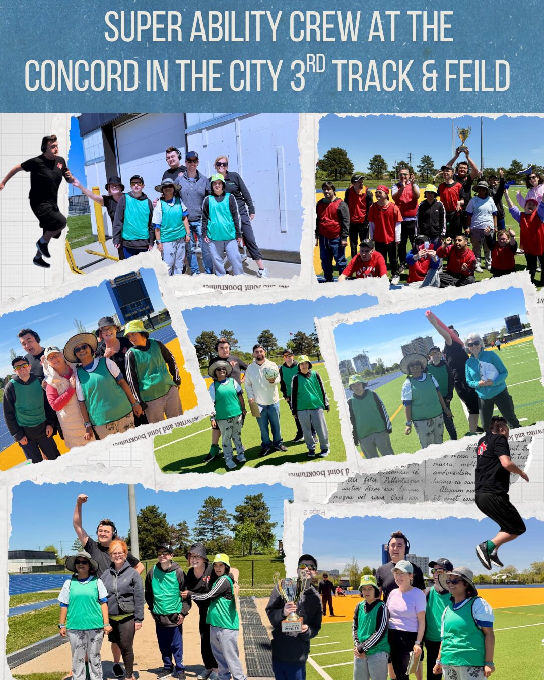 Yesterday was the 3rd Annual Concord in the City Track and Field Event at Terry Fox Stadium in Brampton.
And my team. SHOWED. UP.
I’m not just talking about the tie for first place — even though YES, we tied for first and YES, I held that trophy up as high as my arms could go!!
I’m talking about the way everyone ran their race. Jumped their jump. Kicked their way to success and gave everything they had on that track.
My team showed courage to try everything. We cheered each other on, and just had fun.
And to our friends at @concordinthecity — thank you for building something that feels this good to be part of. Every year it just keeps getting better and better.
#superabilitycrew #trackandfieldday #community #friends
