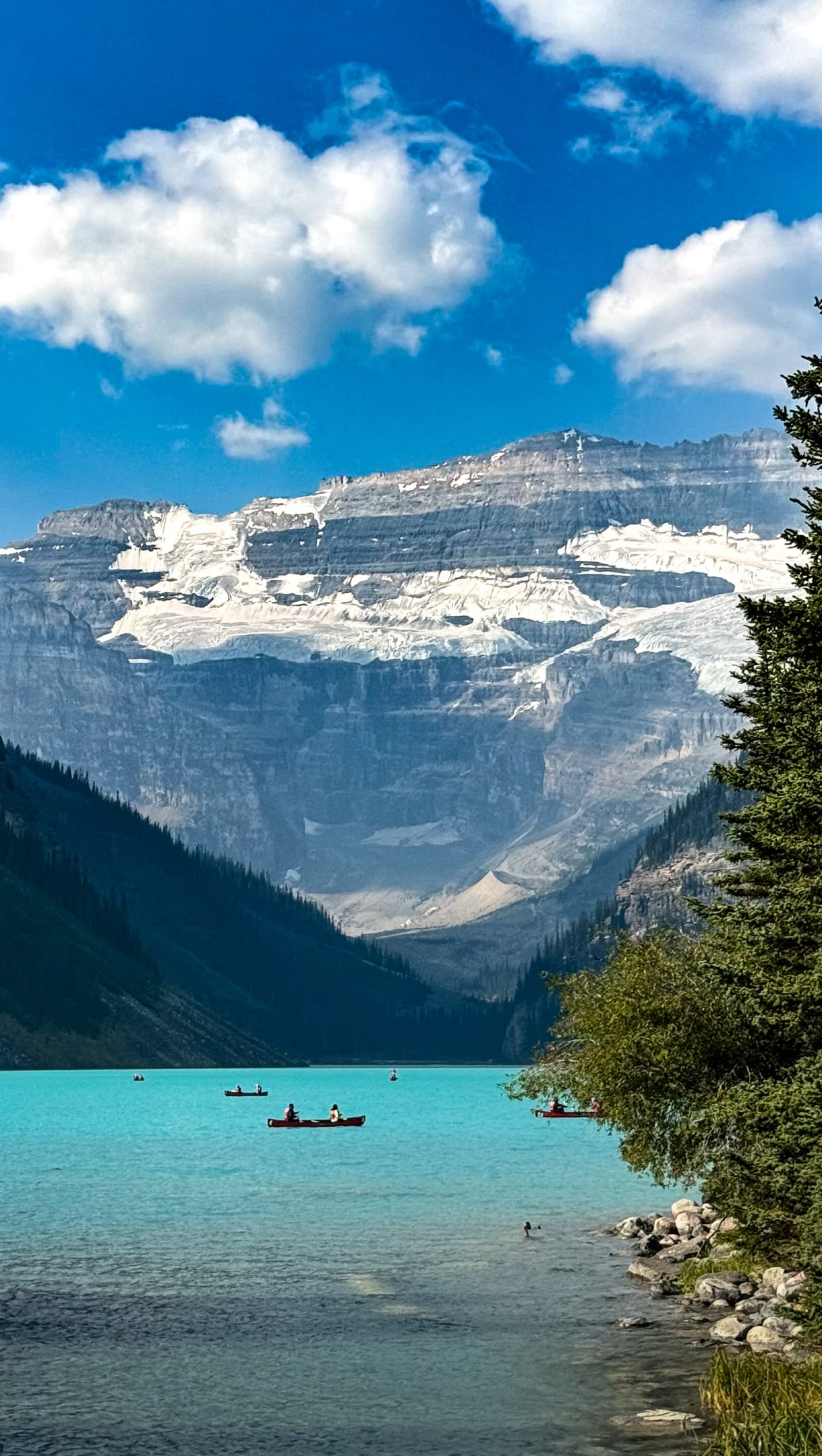 I used to see only $170 floating by, but then it clicked..
Every time I was at Lake Louise in summer I stood there doing the math in my head, how much money is just floating on the water. because 170 bucks for 1h canoe rental is A LOT of money. But I’ve also watched people paddle out onto that turquoise water with the biggest smiles on their face 🥹 and then it clicked…
For some people, that moment is the whole trip. It’s their once in a lifetime experience and they may have been saving for this for a long time. If it’s worth it or not is up to you and your bank account 🤷🏼♀️
If you are planning to visit this summer, here are a few things you should know before you go:
🛶 canoe rentals are run exclusively by the @fairmontcll . It’s $170/hr (+GST) for day visitors, or $110/hr if you’re staying at the hotel (price per canoe). They allow up to 3 adults per canoe, so splitting the costs definitely helps. ☺️
⏰ first come, first served: no reservations. The boathouse opens around 8:30am, so the best advice is to arrive early if you want a shot at getting one without a long wait.
🚘 parking adds another $42 to your day
☀️ Fairmont guests can also book a sunrise canoe experience, which sounds pretty epic to me.
💸 why is it so expensive? The lake is only ice free for a few months a year, so the entire season’s costs get packed into a short window (and when there’s zero competition and a lineup every single day, prices go up and stay up)
can you bring your own? as of 2025, whirling disease (a parasitic infection that can devastate trout populations) was detected in Lake Louise itself. @parks.canada has been tightening watercraft regulations across Banff as a result. Please check current rules before you pack your kayak or paddleboard.
💡 cheaper alternatives: Emerald Lake (Yoho National Park) has its own boathouse and lower rates. Or rent a kayak or paddleboard from the @banffcanoeclub in town and head to Two Jack Lake. Beautiful Mount Rundle views, less crowds and a very different vibe.
Would you do it? Or have you done it & was it worth it? 👀
_____
#lakelouise #banffnationalpark #explorecanada #glacierla