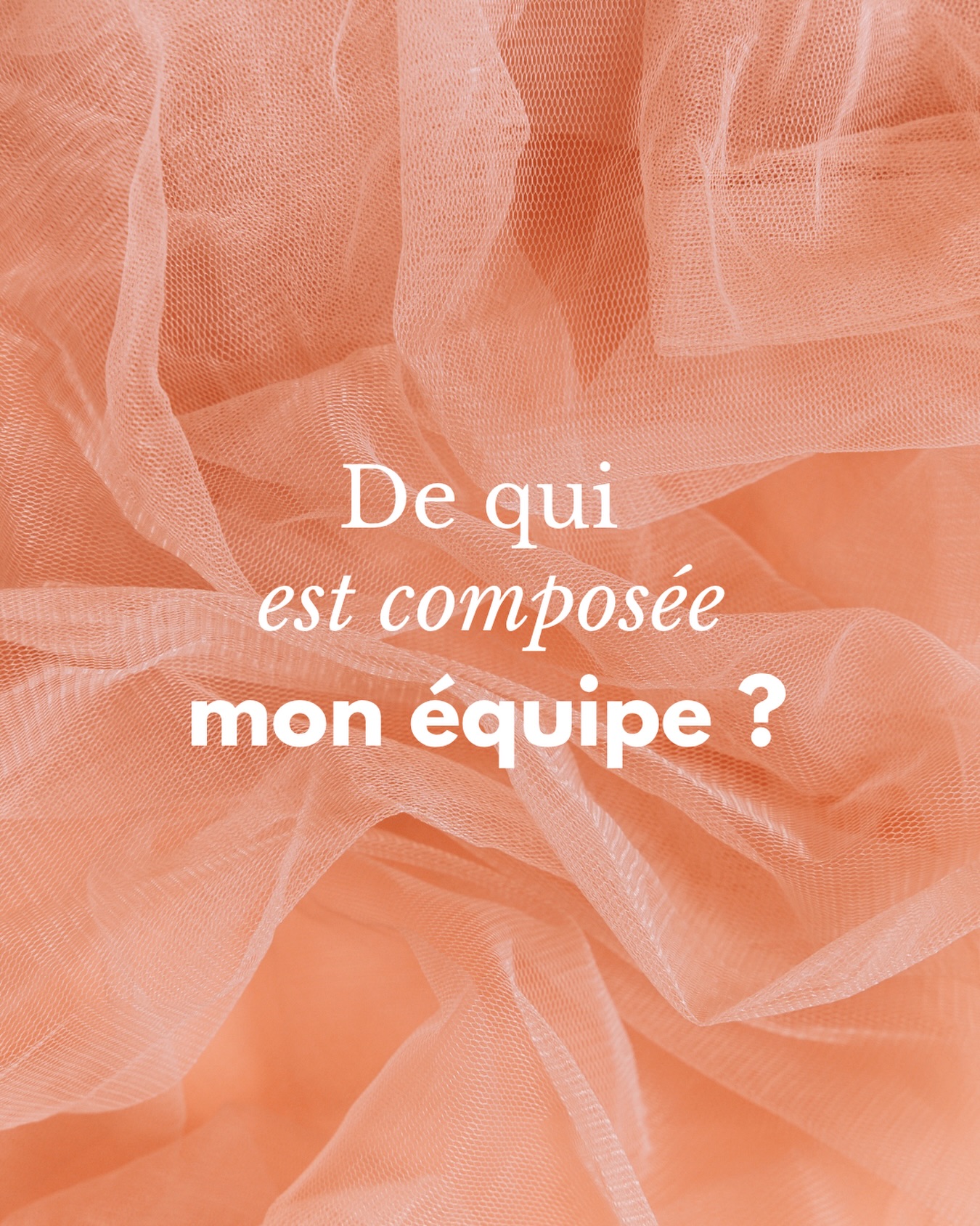 Faire un bilan de compétences c’est une démarche personnelle… mais qui serait on sans les personnes qui nous entourent ! Elles nous façonnent, nous créent des émotions, influencent notre façon d’agir et d’être. C’est pourquoi je demande toujours à mes bénéficiaires, de qui se compose leur équipe.
Qui les motive ? Qui les apaise ? Qui a toujours le recul nécessaire ? Qui pour rire ? Qui pour débattre ?
Identifiez vos best partner et votre environnement sera d’autant plus favorable au changement, à votre changement.