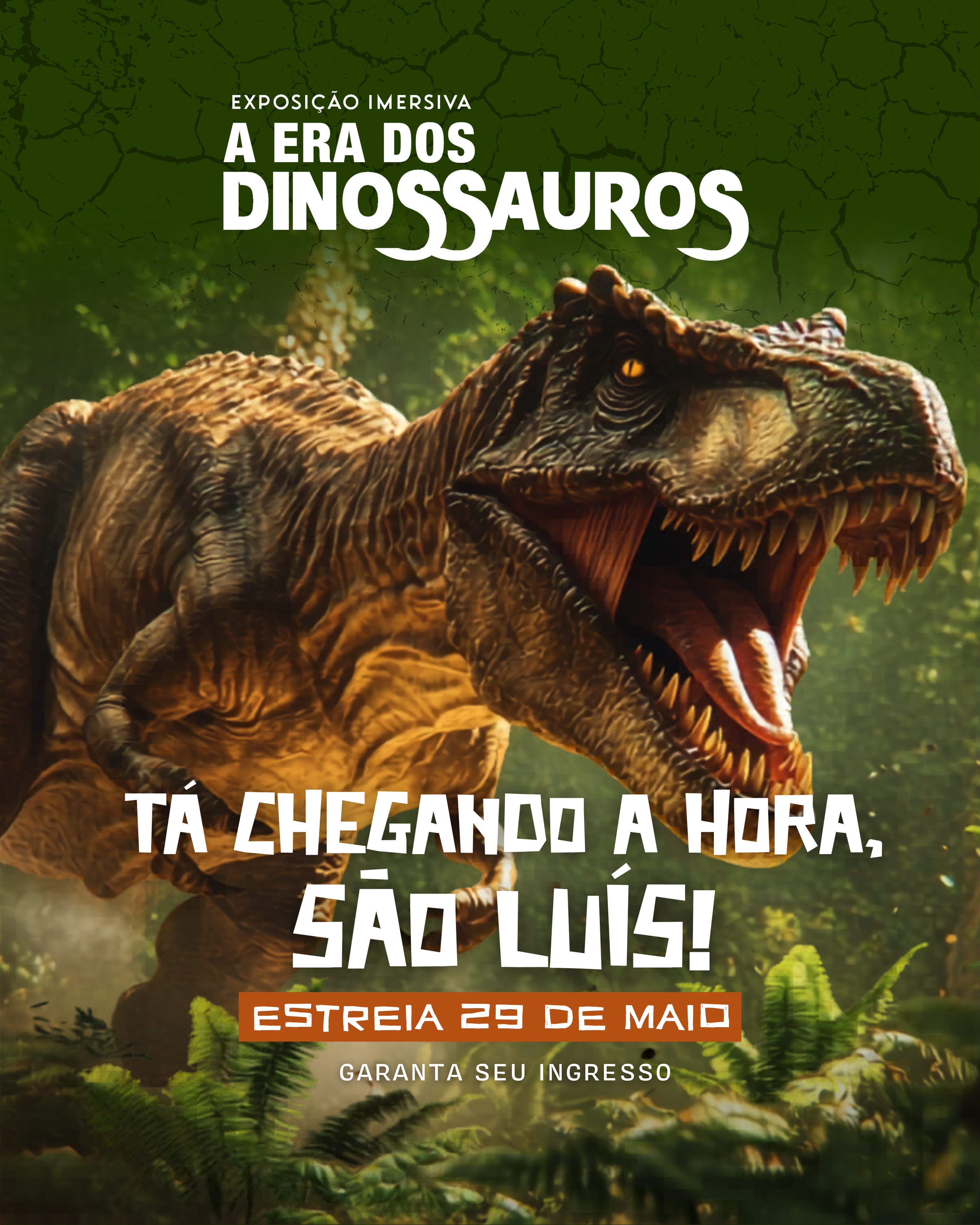 Venha viver essa aventura, São Luís! ✨✅
A Era dos Dinossauros está chegando 🦕🌎
Estreia 29 de maio, no @shoppingdailha
Ingressos limitados 🎟️
Curta temporada!
Confira a Política de Meia-entrada e Gratuidade:
MEIA-ENTRADA: Pessoa com deficiência e acompanhante necessário • Estudante • Pessoa com 60 anos ou mais • Jovem de 15 a 29 anos com Carteira ID Jovem • Professor da rede pública e privada de ensino • Doador de sangue e medula óssea
GRATUIDADE LEGAL: Pessoa com com Síndrome de Down
GRATUIDADE COMERCIAL: Criança até 2 anos