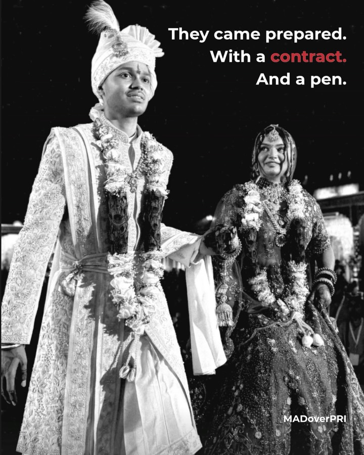 From designing the wedding contract to the patel cone shower, we did it all, end to end ✨
Every detail thoughtfully crafted to make the celebration feel seamless, personal, and unforgettable. 🤍
Bride: @prii__01
Groom: @madhur.bhutra
Couple Account: @madoverpri
Event Planner: @searoseaffairs
Invite and Stationery: @akansha.design
Wedding Designer: @amor_designandproduction
Venue: @welcomhotel.jodhpur @indanapalacejodh_official
Photographer: @dipak_studios
Makeup: @aboutmakeup_sakshi