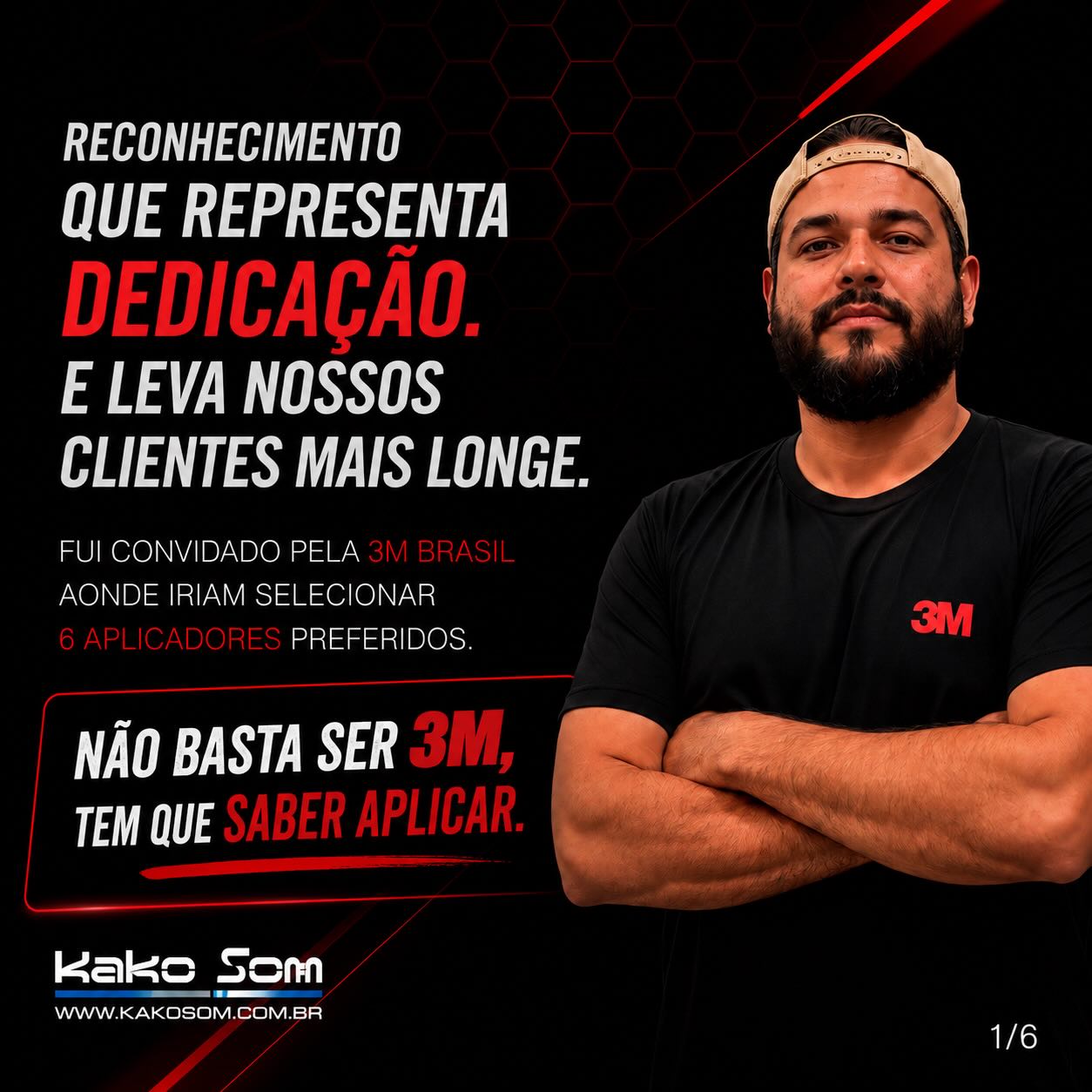 Não existe proteção premium sem aplicação premium.
Fui convidado pela 3M do Brasil para participar de um evento exclusivo, onde apenas alguns aplicadores seriam avaliados nos padrões técnicos da marca para certificação Preferred Installer.
Foi um dia inteiro de avaliações, troca de conhecimento e aperfeiçoamento técnico, com foco absoluto nos detalhes que fazem diferença em uma aplicação de verdade.
E hoje, tenho orgulho em dizer que recebi o reconhecimento oficial da 3M como aplicador certificado pela marca. 🛡️
Porque no final…
não basta ser 3M.
Tem que saber aplicar.
Obrigado à 3M pela oportunidade e confiança.
E obrigado aos clientes da Kako Som, que fazem parte dessa evolução todos os dias. ⚜️
#KakoSom #3M #PreferredInstaller #ProteçãoAutomotiva