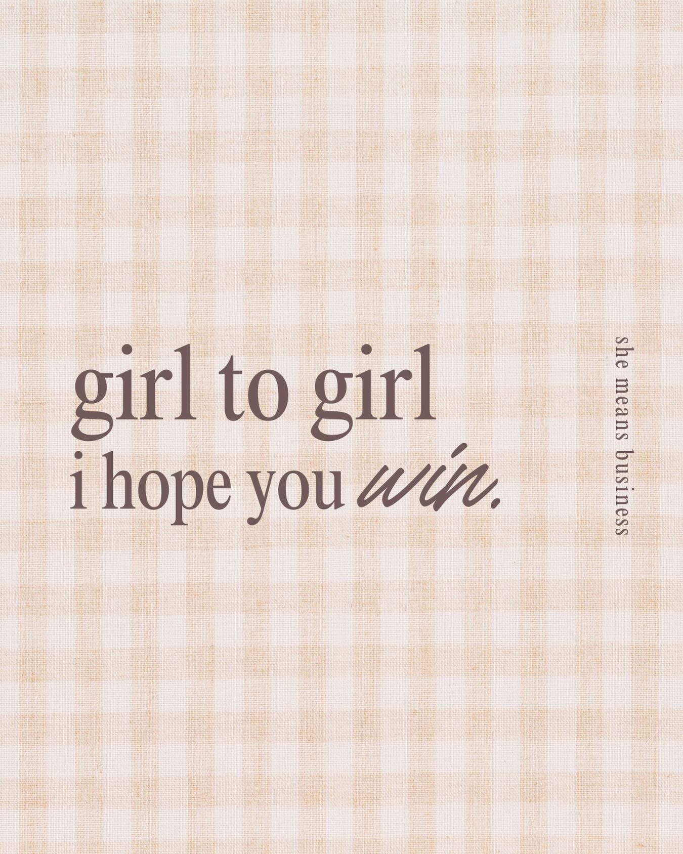Girl to girl… I hope you win. 💅✨
Not just today, not just in the moment—in everything you’re building, becoming, and believing you deserve.
SMB 💖 #GirlToGirl #SheMeansBusiness #WatchHerWin