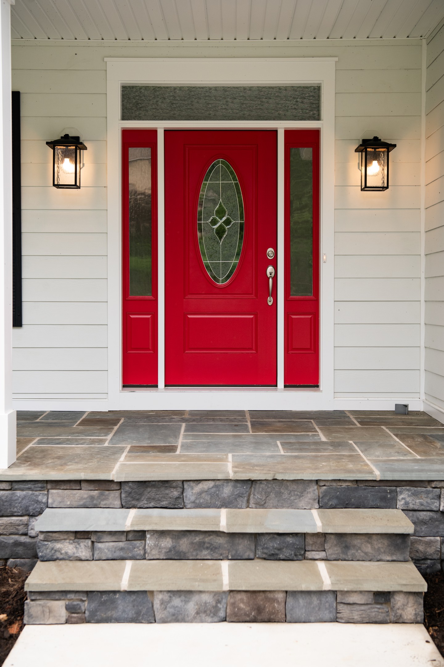 A red door is more than a design choice. It is a statement. It says this home was built with personality and purpose.