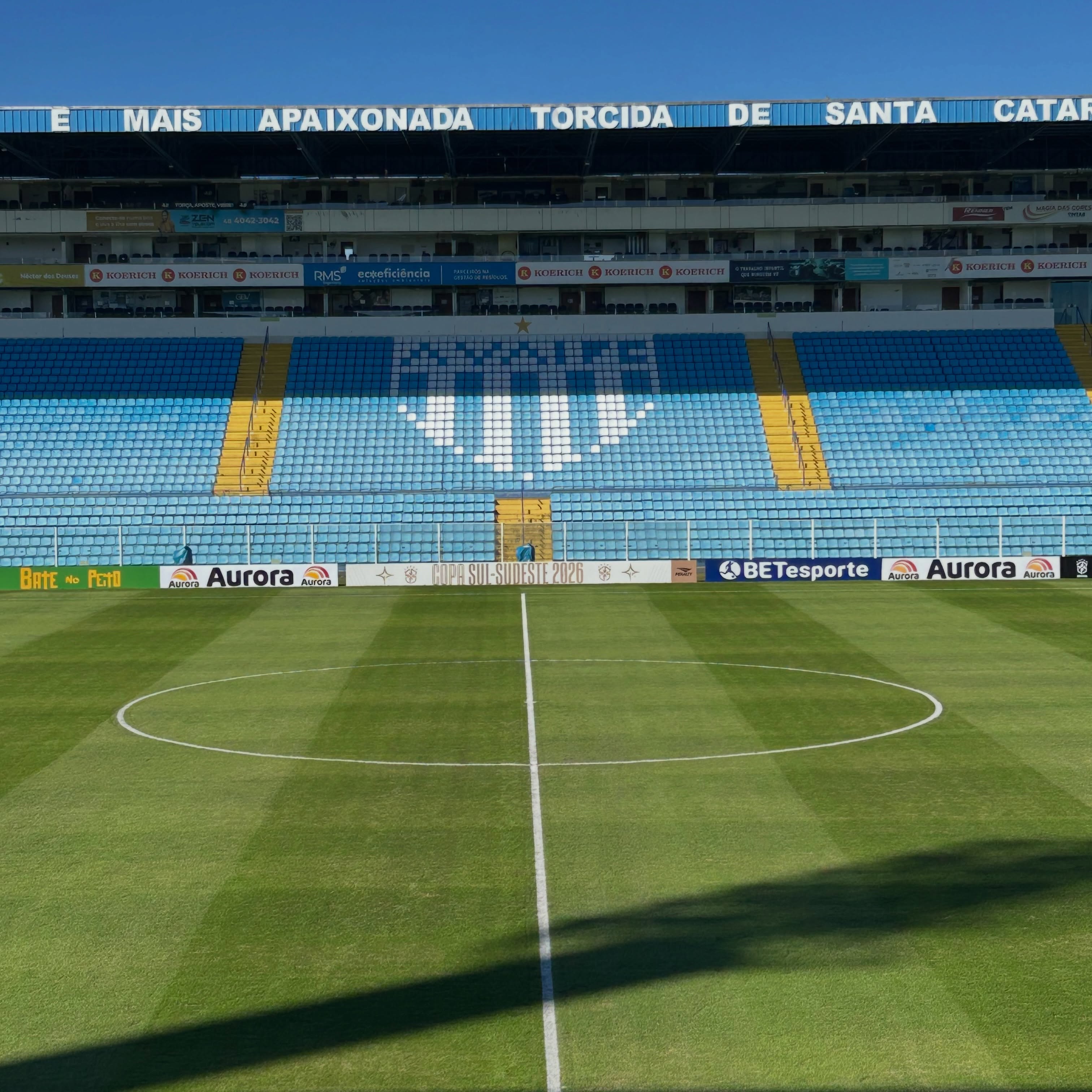 Um carrossel de registros direto da Ressacada para dizer: está pronto pra jogo! ☑️
