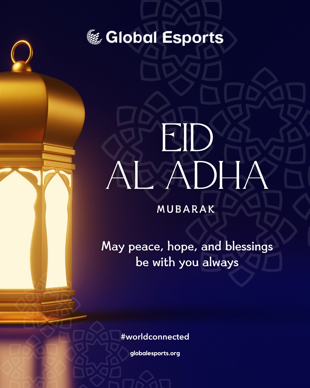 🌙 Eid al-Adha Mubarak
Wishing our #worldconnected community peace, compassion, and togetherness during this blessed season.
May this celebration bring joy and blessings to you and your loved ones. ✨
#EidAlAdha