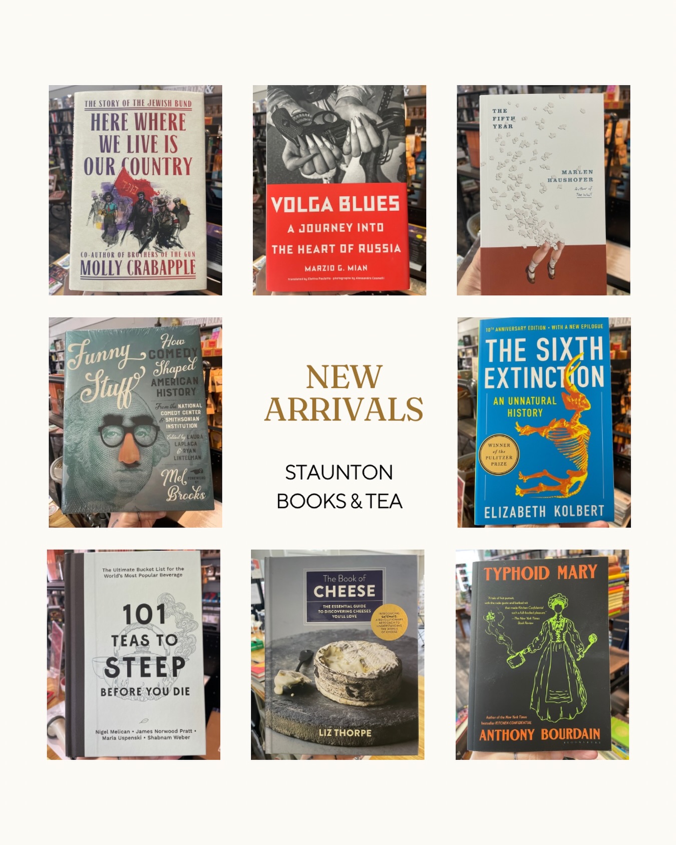 Something new in our shelves. #staunton #stauntonva #stauntonvirginia #lovestaunton #downtownstaunton