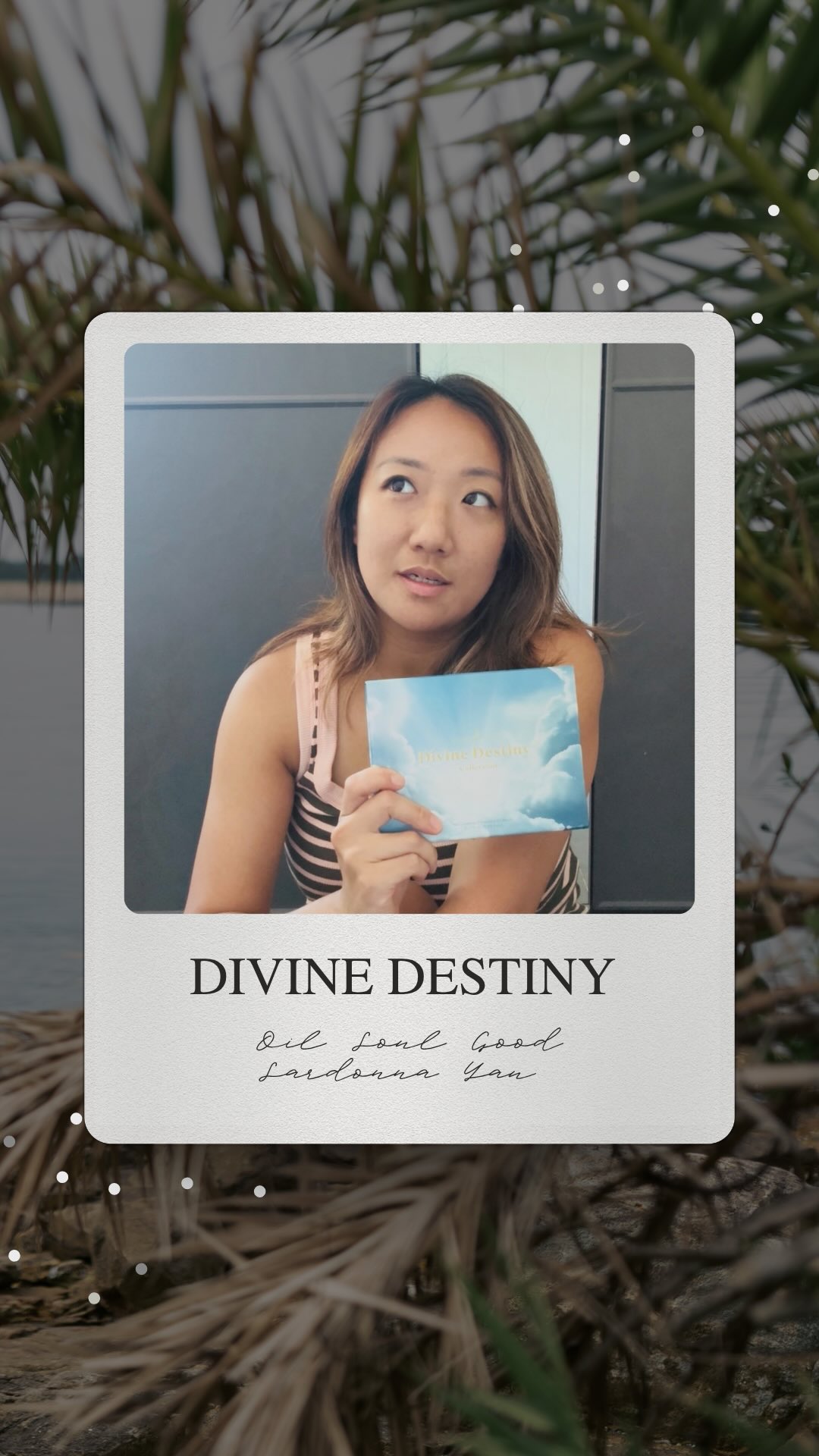 Hello everyone ✨ From now on, I will be sharing more reels about my passions: essential oils and sound baths. To kick things off, I want to share with you the new set of oils that I’m starting called Divine Destiny. Stay tuned! ✨ #Passions #EssentialOils #SoundBath #DivineDestiny #StayTuned