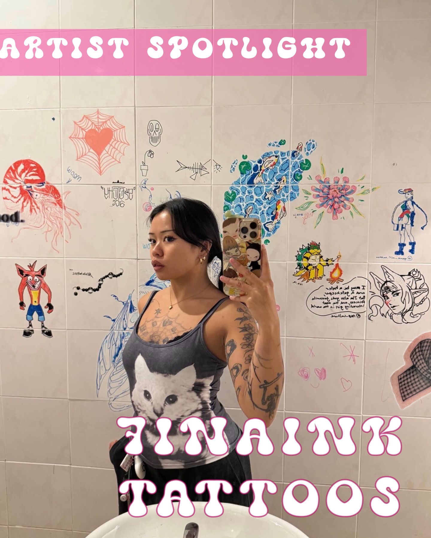 ARTIST SPOTLIGHT ✨
Located in our Haymarket studio, @7inaink creates abstract, illustrative, flowing tattoos! 🌿
Swipe and take a peek at some of Tina’s work✨
💌 DM TO BOOK
🌱 Haymarket, Sydney
—
#tattooidea #flashdesign #tattoosofsydney #flashtattoos #sydneytattooshop