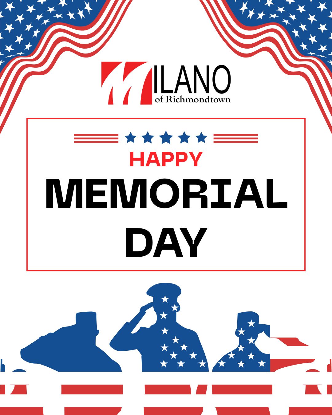 Today we remember and honor our heroes. Happy Memorial Day!🇺🇸