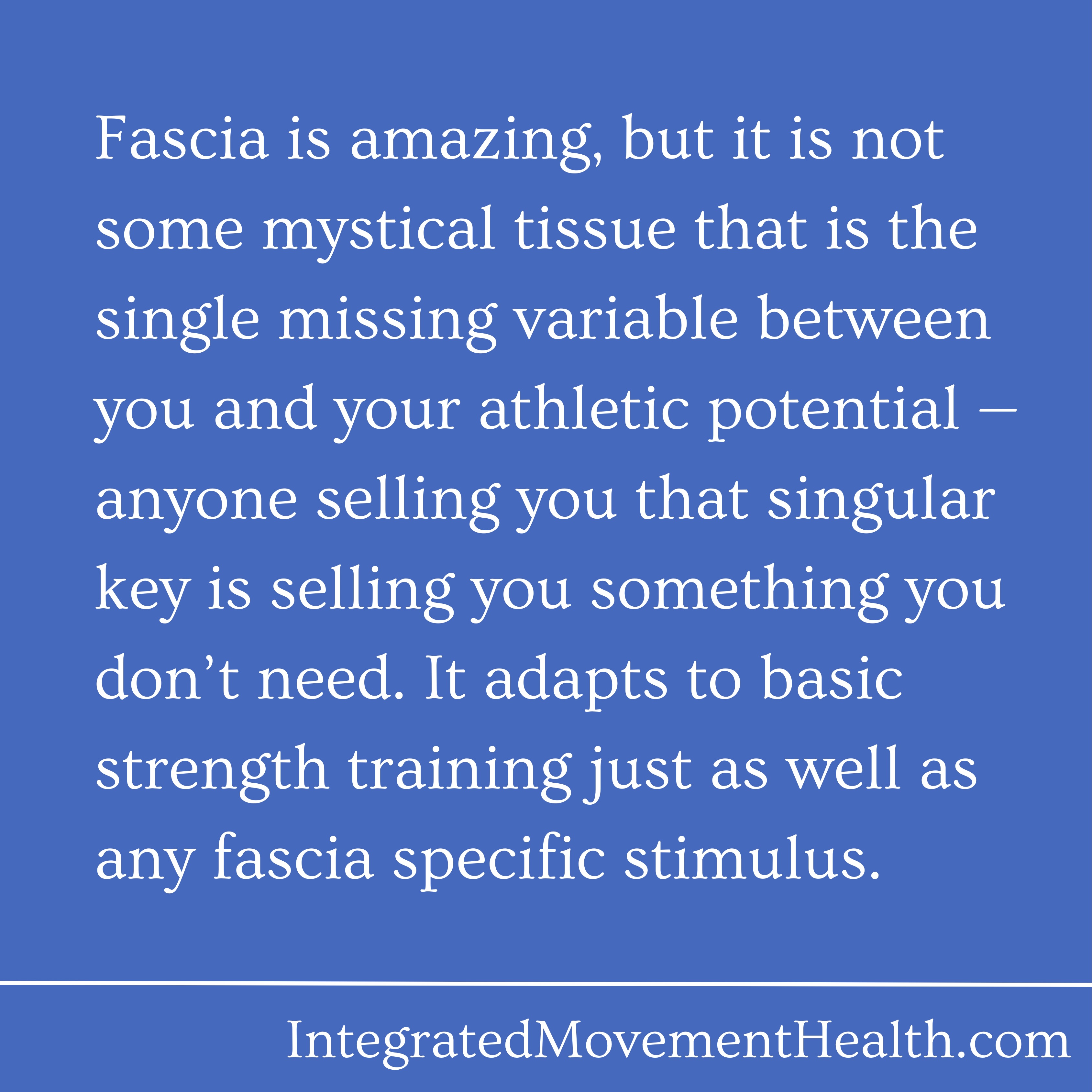 Fascia isn’t magic. It’s also not nothing. Here’s what it actually does — and why your S&C program is already your best fascial tool 🏋🏽♀️ (scroll to the end to see videos of these tissues)
⭕️
Strength work is fascial remodeling.
There is no secret tensegrity matrix unlocking elite performance, and fascia is not the missing variable between you and your athletic potential. Wanna be really good at your sport?? Just do more of it. Disciplined detailed work 💪🏽
#cuptherapybluebox