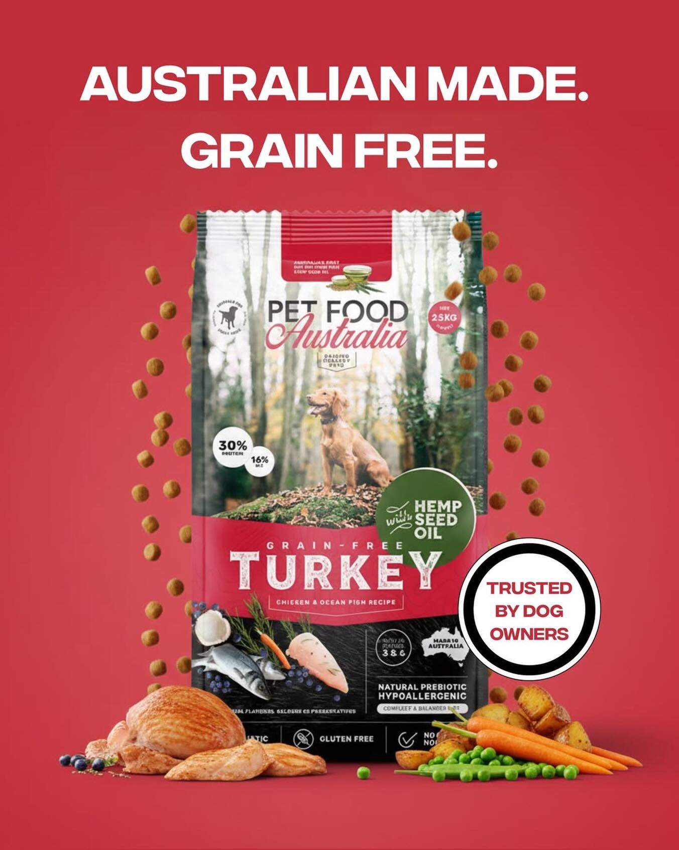 Real ingredients. Real nutrition.
Australian made, grain free dog food trusted by dog owners.
Shop online at Noon.com
Link in Bio.
#PetFoodAustralia #DogFood #CatFood #DogNutrition #PremiumDogFood