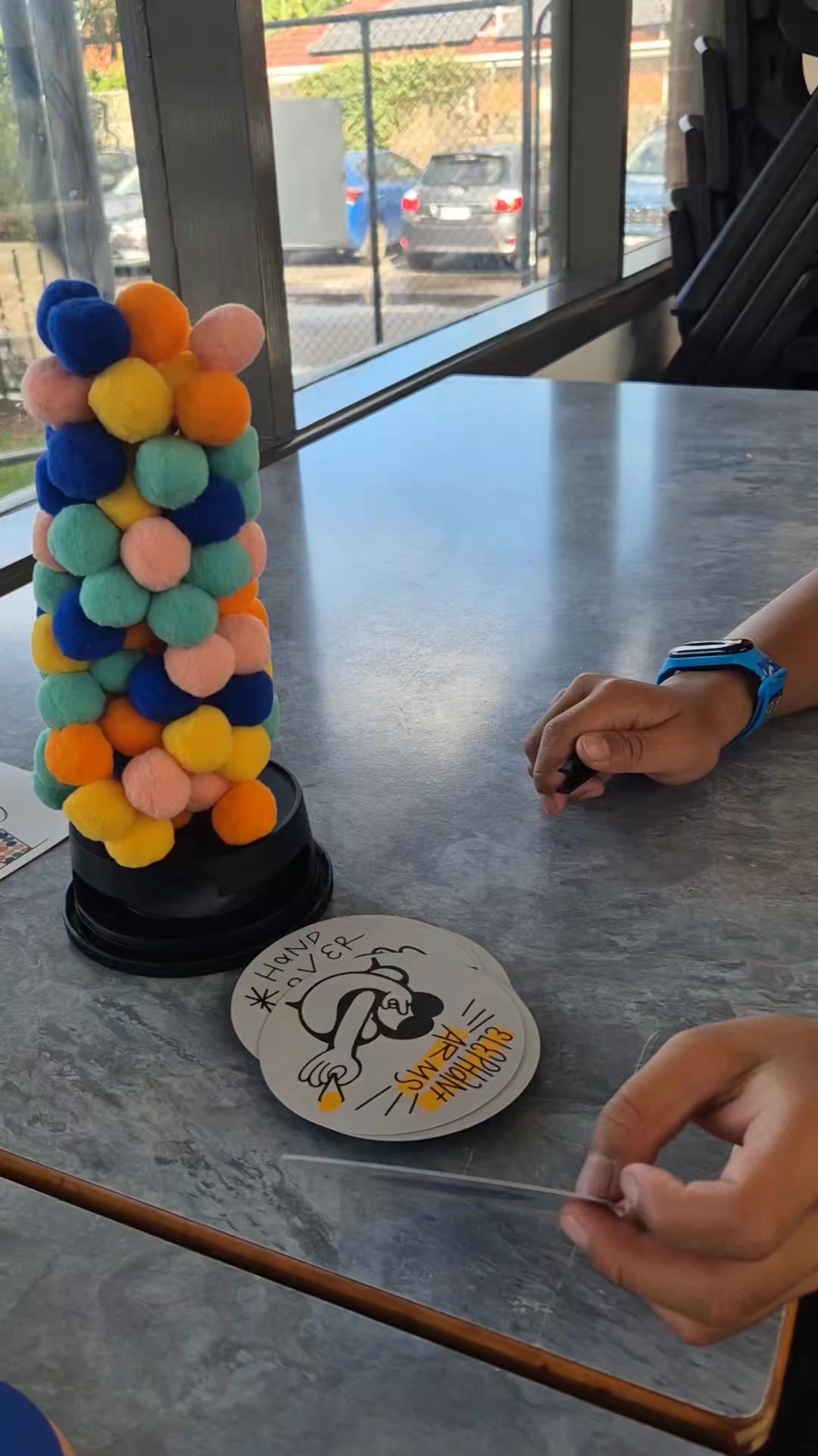 “The Fuzzies” might look like a simple stacking game, but from an OT perspective it targets so many important developmental skills ✨
Similar to Jenga, but even more challenging, this activity requires greater precision, grading of force, and upper body control to carefully remove and place the fuzzy balls without knocking the tower over. The child also follows movement instructions from the cards, adding another layer of cognitive and motor challenge.
Through play, the child worked on:
✅ Fine motor control and hand stability
✅ Visual motor integration and hand-eye coordination
✅ Bilateral coordination
✅ Motor planning and body awareness
✅ Sustained attention and working memory
✅ Executive functioning skills such as impulse control, planning, problem solving and decision making
✅ Emotional regulation, patience and resilience when the tower falls
Games like this are a great way to build functional skills while keeping therapy fun, engaging and meaningful for children 🌟
#OccupationalTherapy #PaediatricOT #ExecutiveFunctioning #FineMotorSkills #VisualMotorIntegration #MotorPlanning #HandEyeCoordination #TherapyThroughPlay #ChildDevelopment #NDISOT #OTActivities #TherapeakPerformance