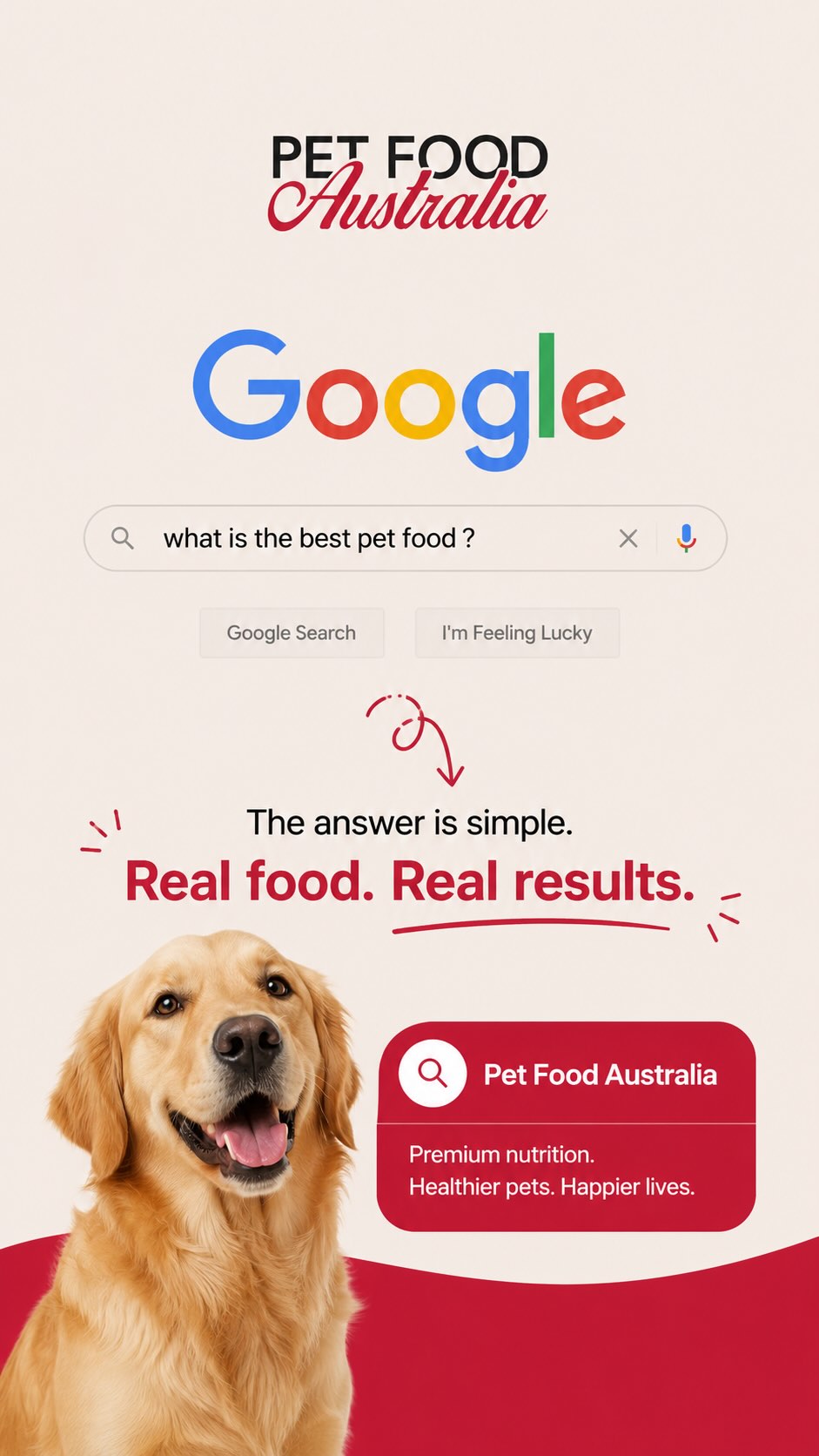 Give your pets the best because they deserve nothing less.
At Pet Food Australia, we are passionate about crafting premium, grain free recipes powered by nature’s best ingredients including our signature hemp seed oil. 🐶🐱
Healthy, delicious and Australian made, it is more than just food. It is the fuel for a longer, happier life.
Choose the best. Choose Pet Food Australia.
#dogfood #dog #petfood