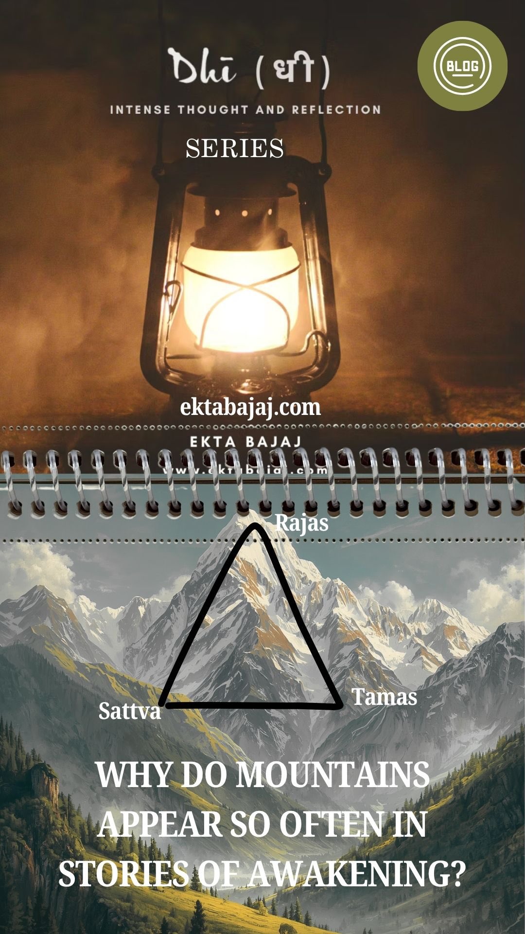 Why Do Mountains Appear So Often in Stories of Awakening?
#newblog
#himalayas
#vedanta
letthefishfly