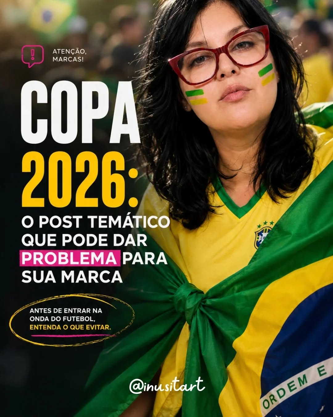 Marketing em época de Copa precisa de cuidado, porque nem toda ideia temática pode ser usada livremente por uma marca.
Muita empresa vai querer fazer post, promoção, sorteio, campanha, decoração, ação de engajamento e conteúdo especial durante o período dos jogos, mas existe uma diferença enorme entre entrar no clima do futebol e usar elementos oficiais como se a marca tivesse alguma relação com o torneio.
Logo, troféu, mascote, slogans, fonte oficial, nomes protegidos, hashtags e até promoções com ingressos podem gerar problema quando aparecem em campanhas comerciais sem autorização.
Isso não significa que sua marca precisa ficar muda durante a Copa, significa que precisa trabalhar com inteligência.
Dá para falar de futebol, torcida, Brasil, comportamento de consumo, atendimento em dias de jogo, bastidores, produtos, serviços e oportunidades comerciais sem copiar a identidade oficial do evento e sem criar uma associação que não existe.
É aqui que estratégia evita dor de cabeça.
Antes de postar porque “todo mundo vai postar”, vale revisar a campanha, entender o que está sendo usado e separar referência cultural de uso indevido de marca.
Salva esse post para consultar antes de criar qualquer campanha temática.
#MarketingDigital #GestaoDeMarketing #ComunicacaoEmpresarial #SocialMediaBrasil #Marcas