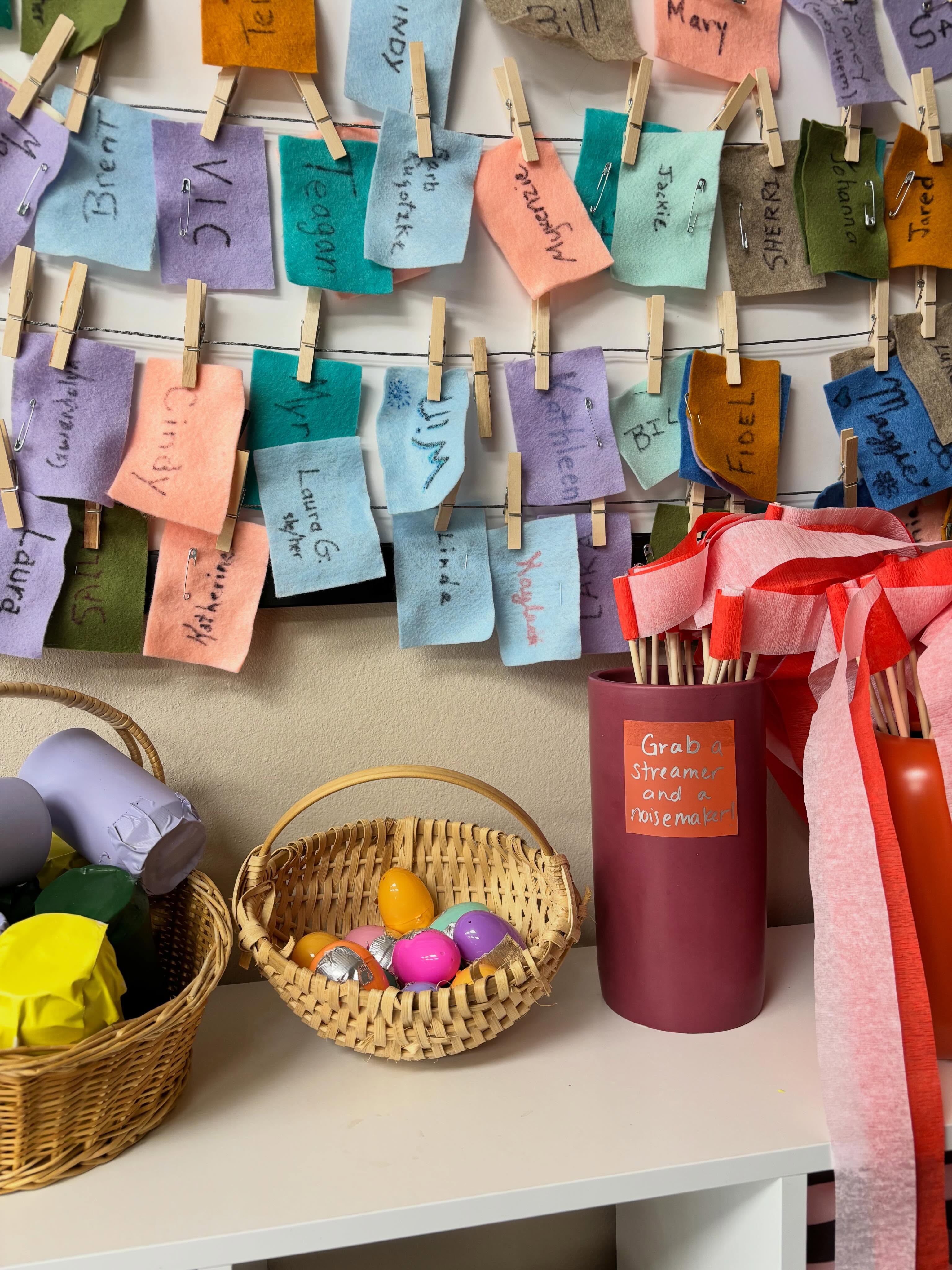 One of the great gifts of cultivating a more intergenerational community is we get to make space for young people to thrive in our community—but also make space for all our inner children to thrive. Playful joyful worship is a big part of that.
#intergenerationalcommunity #playinworship #joyfulworship #pentecoste