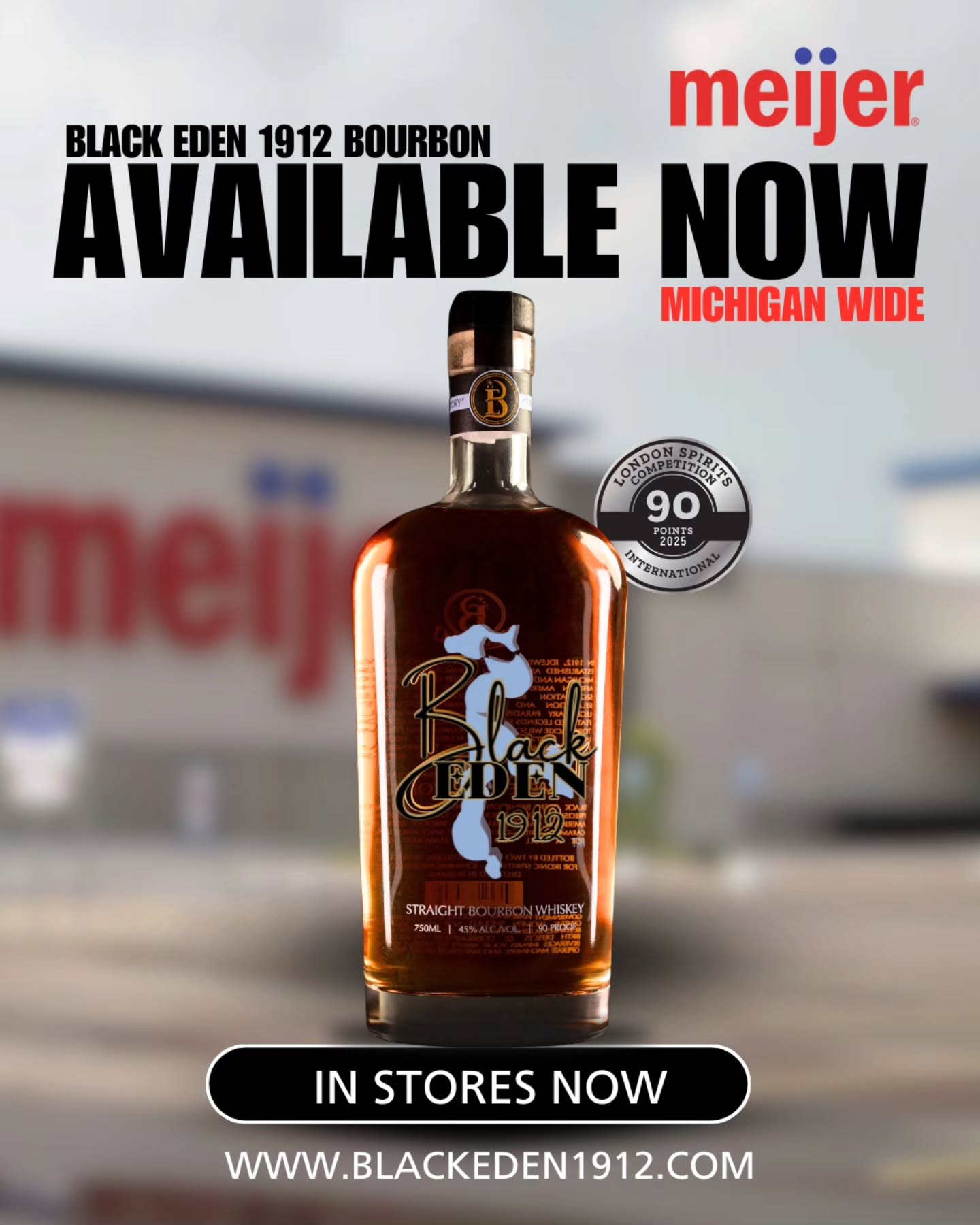 Big news for Michigan bourbon lovers 🥃
Black Eden 1912 is now available in 114 Meijer stores across Michigan!!
@meijerstores @meijerstores @meijerstores
We couldn't be more proud of the legacy we're honoring, creating, and leaving. Thank you all so much for your support in this journey!
Head into your local Meijer today and grab your bottle of Black Eden 1912. Smooth. Bold. Unforgettable. 🖤
#BlackEden1912
#MeijerStores
#MichiganStrong
#BlackExcellence
#BlackOwnedBusiness