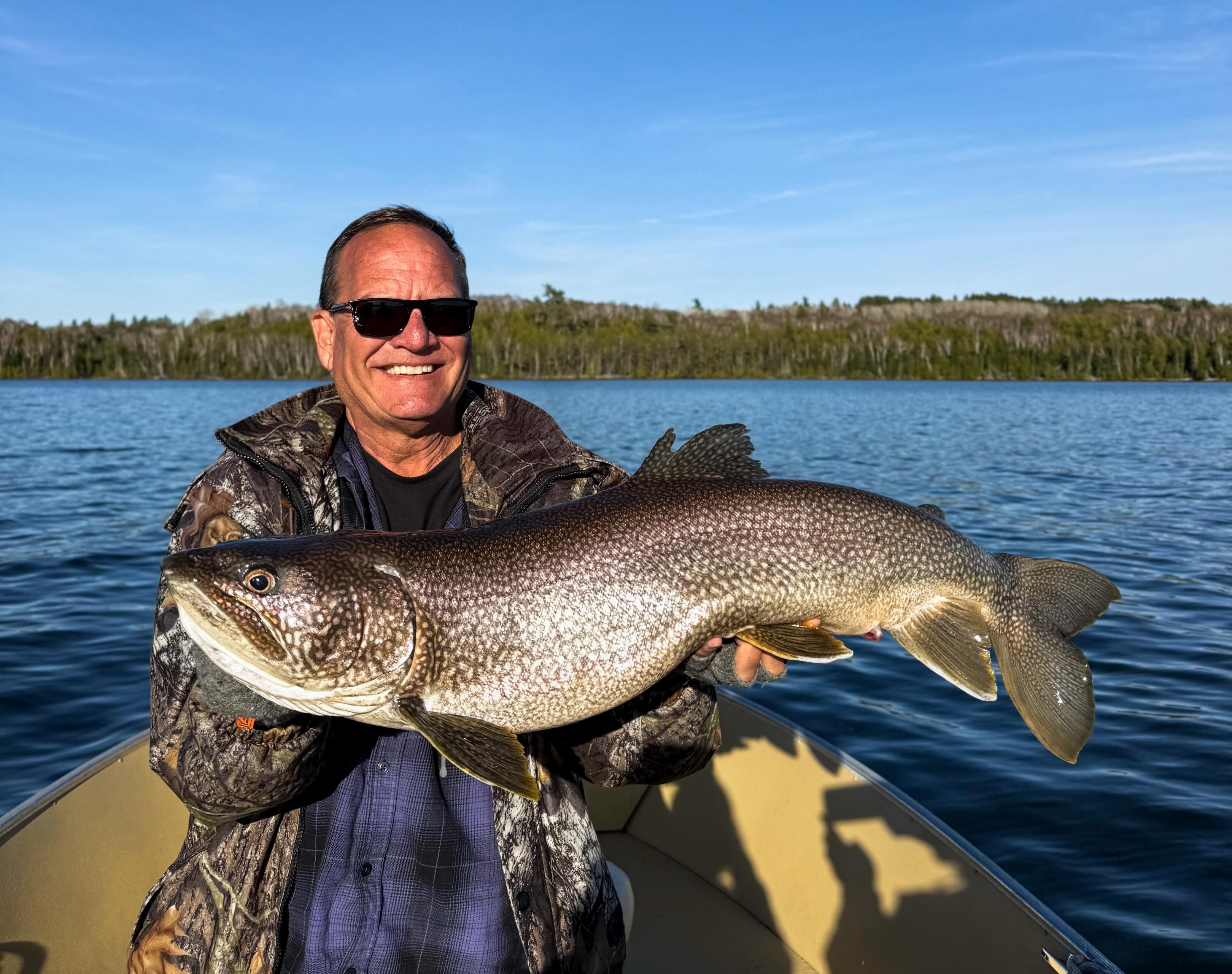 Ice-out may have been late, but the fish were right on time!
Shout out to our guide Cody for puttinโ โem on the lakers ๐ฃ