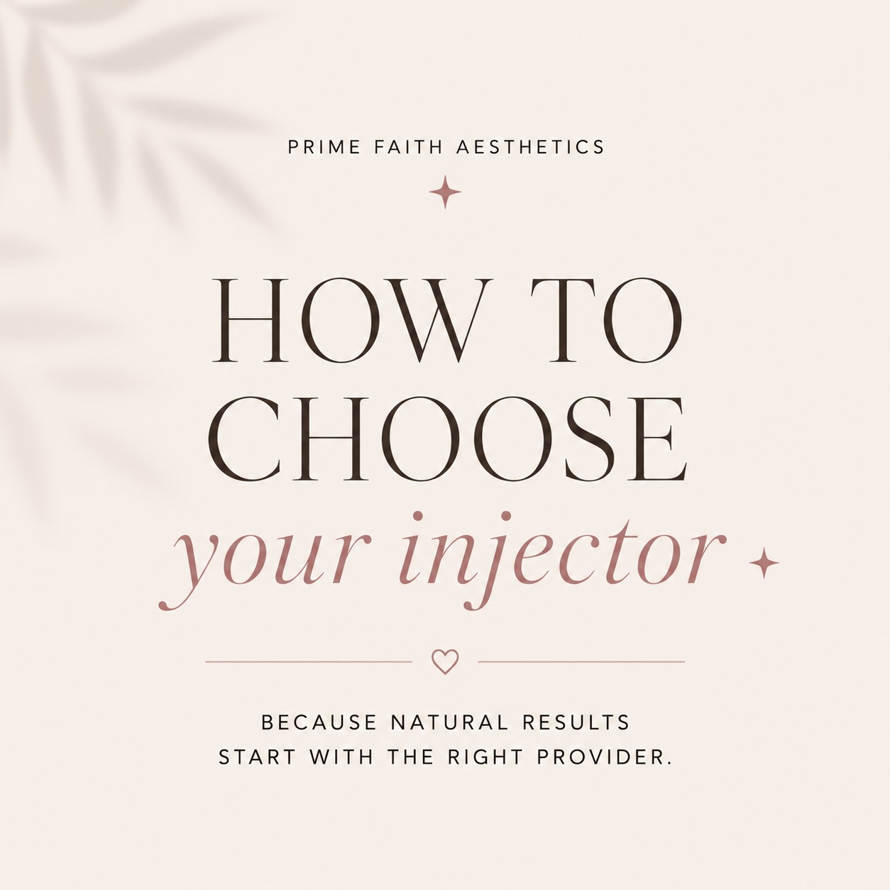 Choosing the right injector matters ✨
Natural results start with someone who listens, educates, and creates a treatment plan tailored to you. 🤍
Questions? I’m here to help!