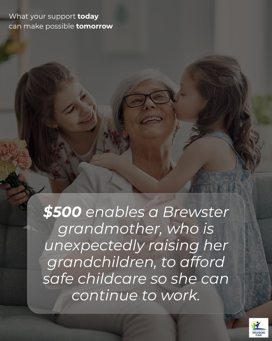 What your support today can make possible tomorrow. 💙
Behind every dollar is a neighbor. Someone choosing between medicine and groceries, someone doing their best to get by. Your generosity means they don't have to make that choice alone.
#NeighborsFund #CapeCodTimes #GiveLocal #FuelHope #CommunitySupport