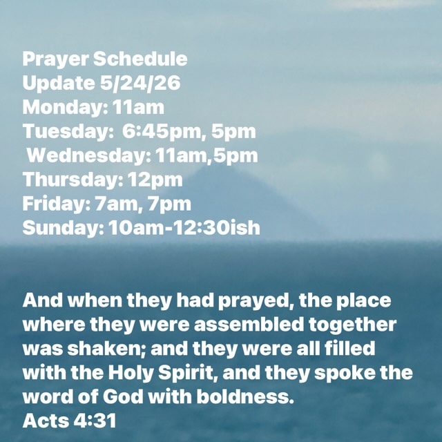 For updates and full schedule go to
www.lighthop.org
Lighthouse of Prayer
1011 N 26th St
Kalamazoo, MI 49048
Streaming link at www.lighthop.org
Not forsaking the assembling of ourselves together, as is the manner of some, but exhorting one another, and so much the more as you see the Day approaching. Hebrews 10:25
Brethren, pray for us.
1 Thessalonians 5:25