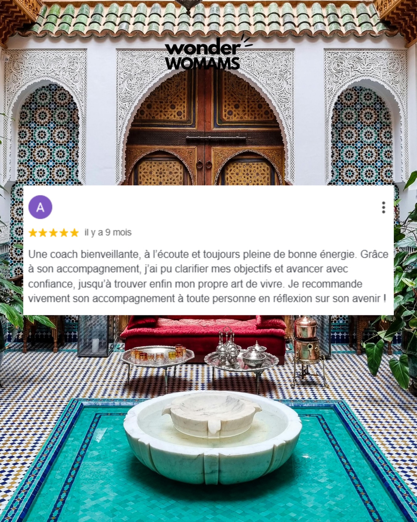 On commence la semaine avec un nouvel avis d’une personne que j’ai accompagné en bilan de compétences !
Retrouvez l’ensemble des avis sur Google ou mon site www.wonderwomams.fr ✨
Et si cela vous motive à faire le point pour retrouver l’équilibre de vie que vous méritez, je suis disponible pour échanger.