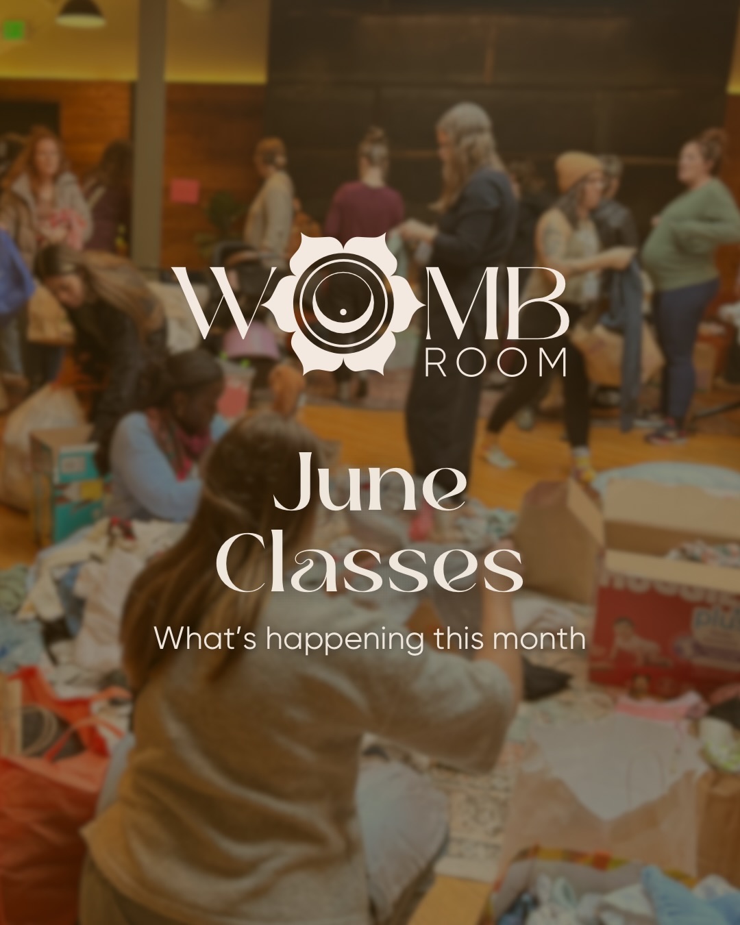 What’s happening at the Womb Room this June. Swipe for more.