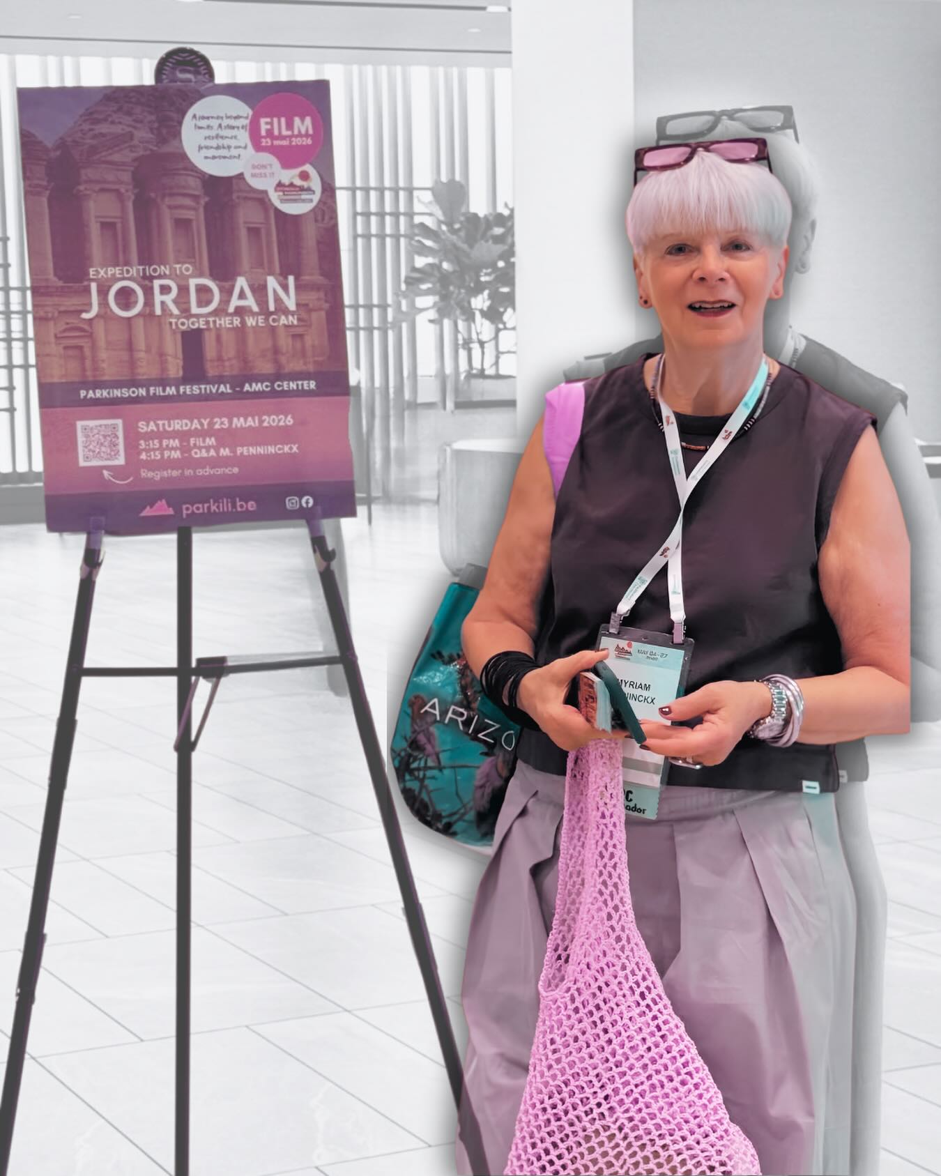 🎞️ Gisteren werd de film Expedition to Jordan vertoond in het AMC Theater. Belgische WPC-ambassadrice @myriam_belgium was de leading lady die onze vzw op een warme en krachtige manier in de kijker zette tijdens de Q&A achteraf, samen met neuroloog @ag123 .
De focus lag op veerkracht, doorzettingsvermogen, beweging en vriendschap — waarden die centraal staan in onze werking en die doorheen de film prachtig tot uiting kwamen. Het werd een inspirerende avond vol verbondenheid, emotie en positieve energie.
#wpc2026 #parkili #yopd #movingmountains #parkinsons
⸻
English
Yesterday, the film Expedition to Jordan was screened at the AMC Theater. Belgian WPC ambassador Myriam Penninckx was the leading lady who beautifully highlighted our non-profit organization during the Q&A afterwards, together with neurologist Anneke Govaerts.
The focus was on resilience, perseverance, movement, and friendship — values that are at the heart of our organization and were beautifully reflected throughout the film. It became an inspiring evening filled with connection, emotion, and positive energy.