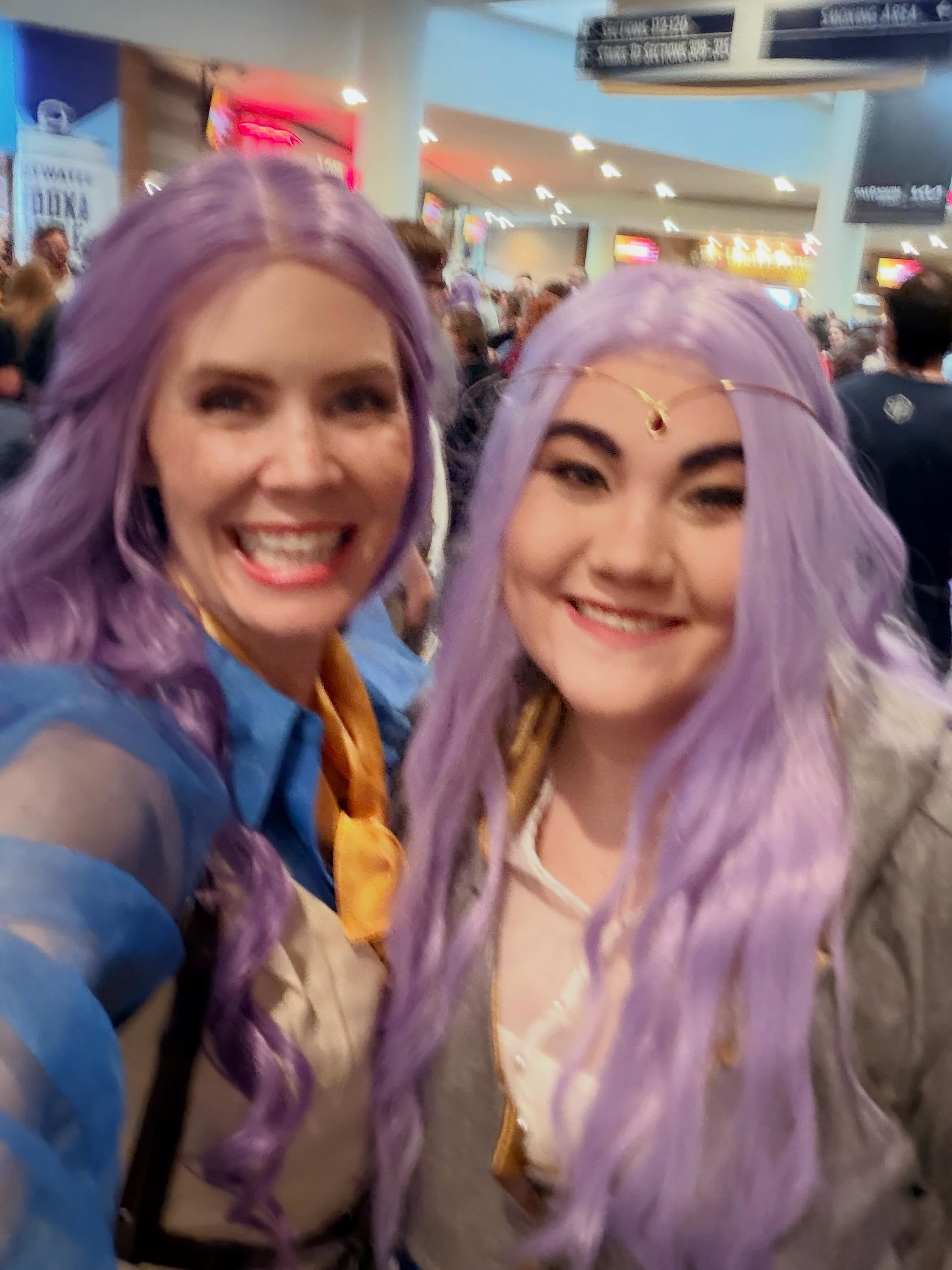 In which I raced through Gas South Arena accosting fellow Imogens and asking them to take pictures with me. You’re the best, @critical_role!