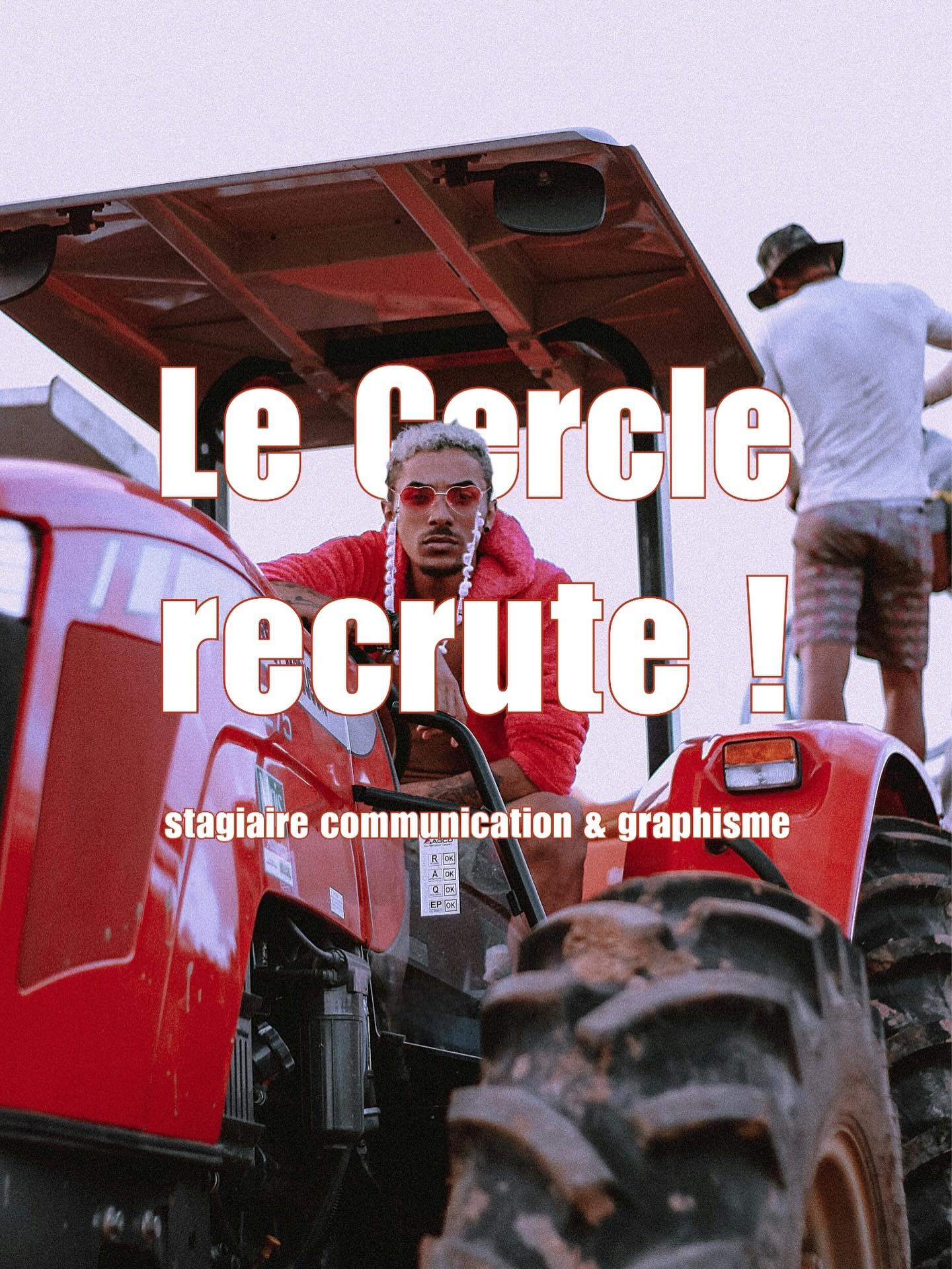 📣 Le Cercle cherche sa•son futur•e stagiaire en communication et graphisme !
Plus d’info sur notre site, rubrique Contact 👉 Carrière