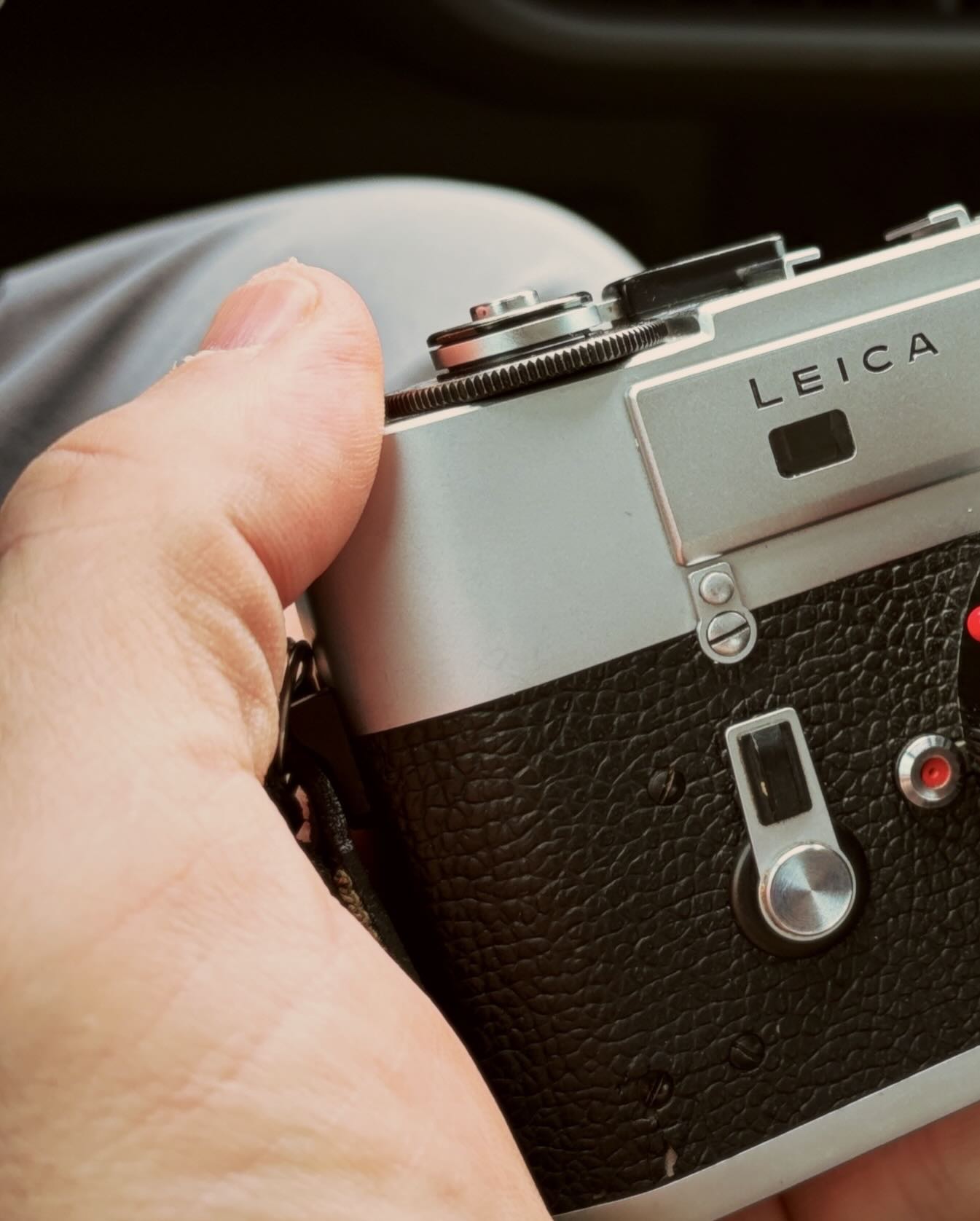 Sooo. Added another film camera to the rig. The often overlooked Leica M5 was the first M body with metering through the lens and a departure from the typical M body shapes. That’s probably why I was drawn to it. It’s just a bit different and I like that. This guy is from 1971 - #leicam5