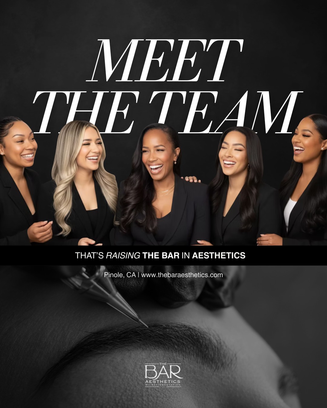 Meet the dream team committed to your glow ups 🫡
Visit our website to schedule a service! Link in bio.
#pinolemedspa #pinolenails #pinolemicroblading #pinoleSMP #pinoleCA