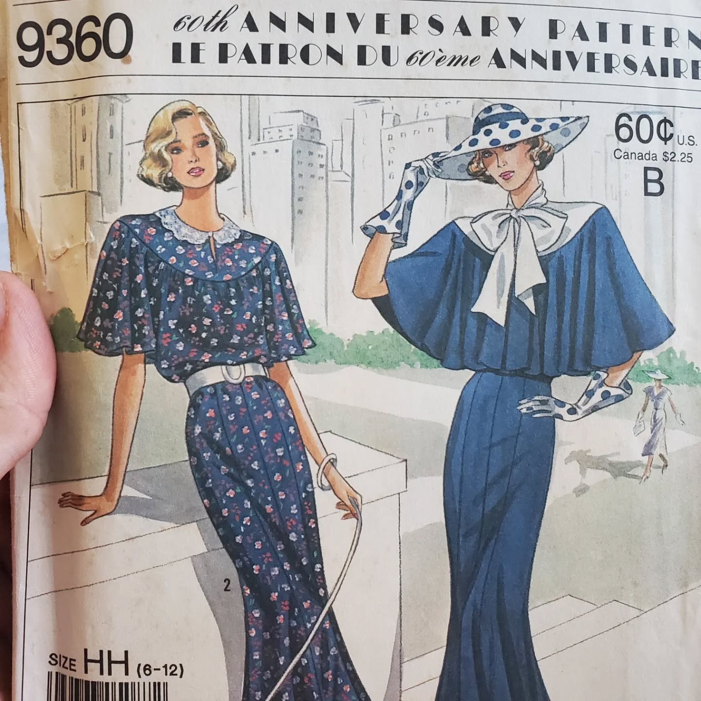 Some of the older (and older style) patterns from a treasure hunt a few months ago. I like that the first one is vintage retro. It was a throwback when it came out but is now a bit if a throwback itself. Thay are like comic books!