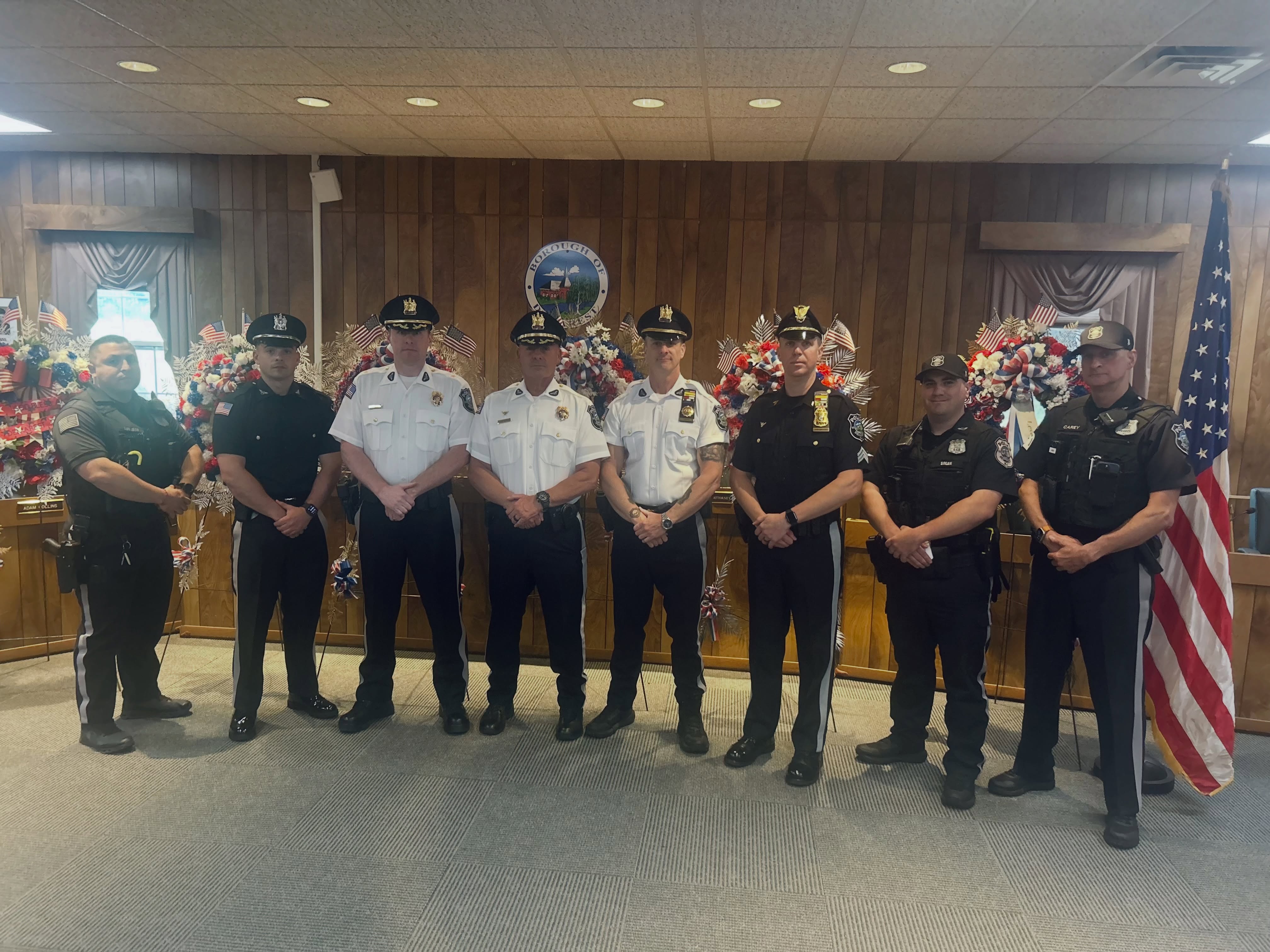 Today, members of the Demarest Police Department proudly participated in the Borough of Demarest’s Memorial Day ceremony to honor and remember the brave men and women who made the ultimate sacrifice while serving our country.
We extend our gratitude to all veterans, active military members, and Gold Star families for their service and sacrifice. Memorial Day serves as a reminder that freedom is never free, and we remain forever grateful to those who gave their lives in defense of our nation.
We thank everyone who attended and helped pay tribute to our fallen heroes.