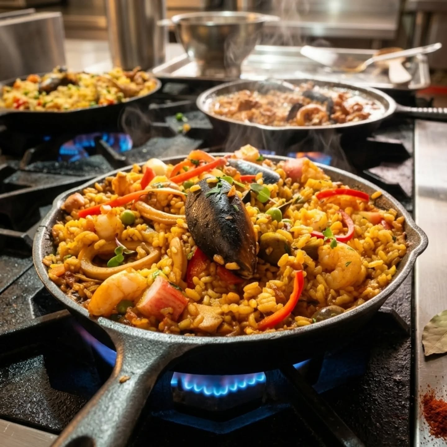 ¡Mil gracias por acompañarnos en el taller de paella! Fue un placer cocinar, compartir técnicas y disfrutar juntos de ese primer bocado. Esperamos verte en el próximo taller.
#paella #arroz #paellavalenciana #tallercocina #foodie