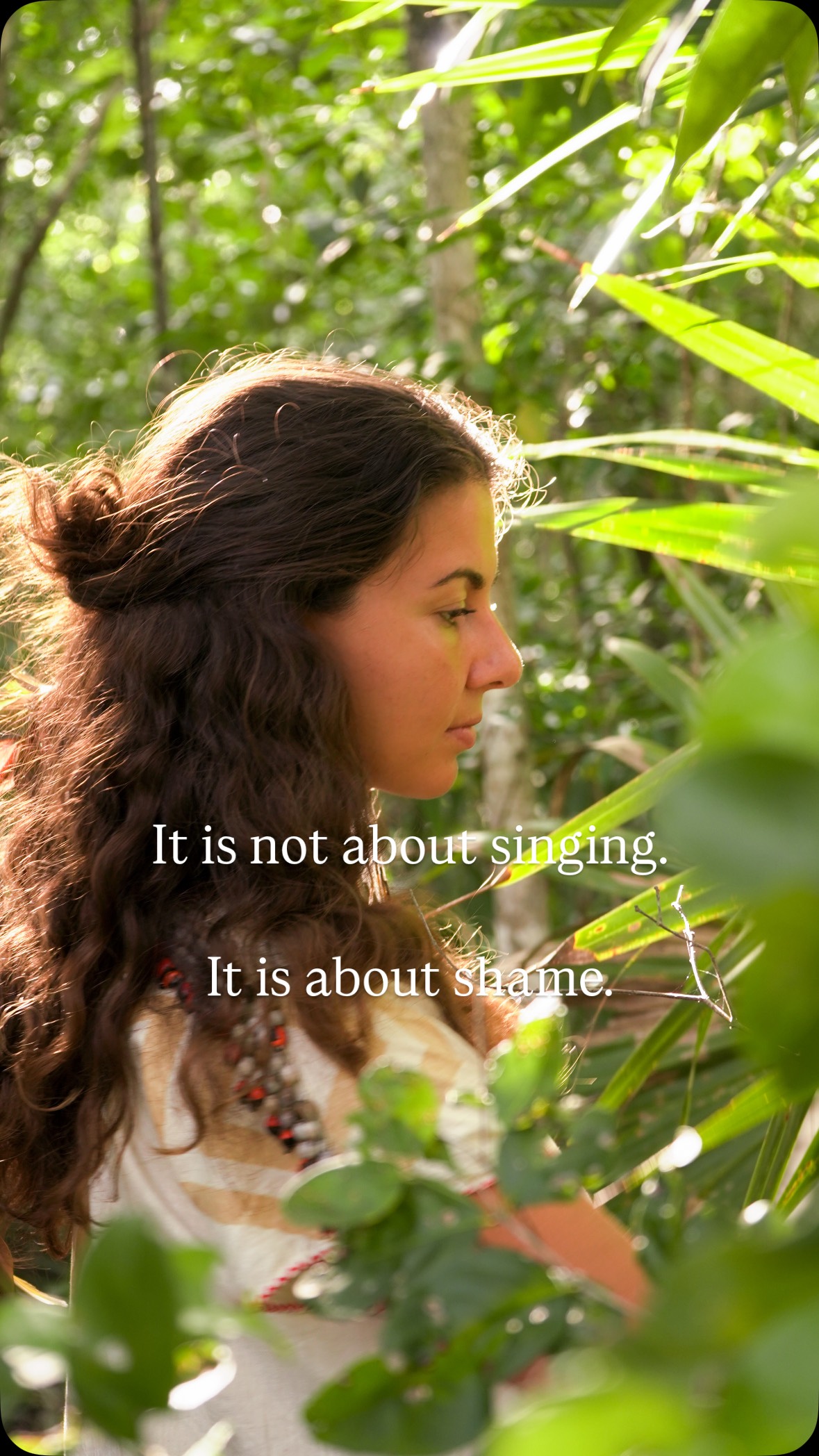 You think your resistance to singing is about skill. But really, it’s about shame.
Somewhere along the way, you forgot how perfectly God made you, and learned it was safer to be someone else.
Safer to be quiet. To be polished.
Safer to not take up too much space.
You stopped being yourself freely.
And because your voice is so deeply connected to your body and nervous system, singing brings all of that to the surface.
This is why you’re often not just struggling to sing, but also struggling with:
— speaking truth in relationships
— setting boundaries
— expressing desire
— being fully seen
— owning your presence
Not because something is wrong with you.
But because you suppressed your truth.
BUT HERE IS THE THING. You do not need to heal all of this before you sing.
Singing itself becomes the healing.
Every time you use your voice, you remember a little more of who you truly are.
This is the work I guide women through:
opening the voice as an offering, a prayer, a remembrance.
If this speaks to something inside of you, message me “VOICE” and I’ll send you more information about my Voice & Devotion 1:1 sessions.
#voiceactivation #medicinewoman #voicehealing
