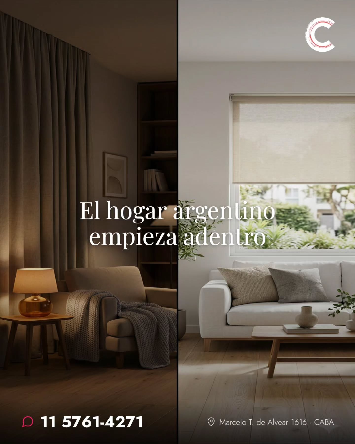 Feliz 25 de mayo a toda la comunidad de Cortiblanc.
216 años despues, seguimos haciendo casas argentinas mas calidas. Pais que sigue.
Gracias a cada cliente que nos abrió la puerta este mes.
📲 11 5761-4271
📍 Marcelo T. de Alvear 1616 — CABA
.
.
.
#25demayo #argentina #cortiblanc #cortinasamedida