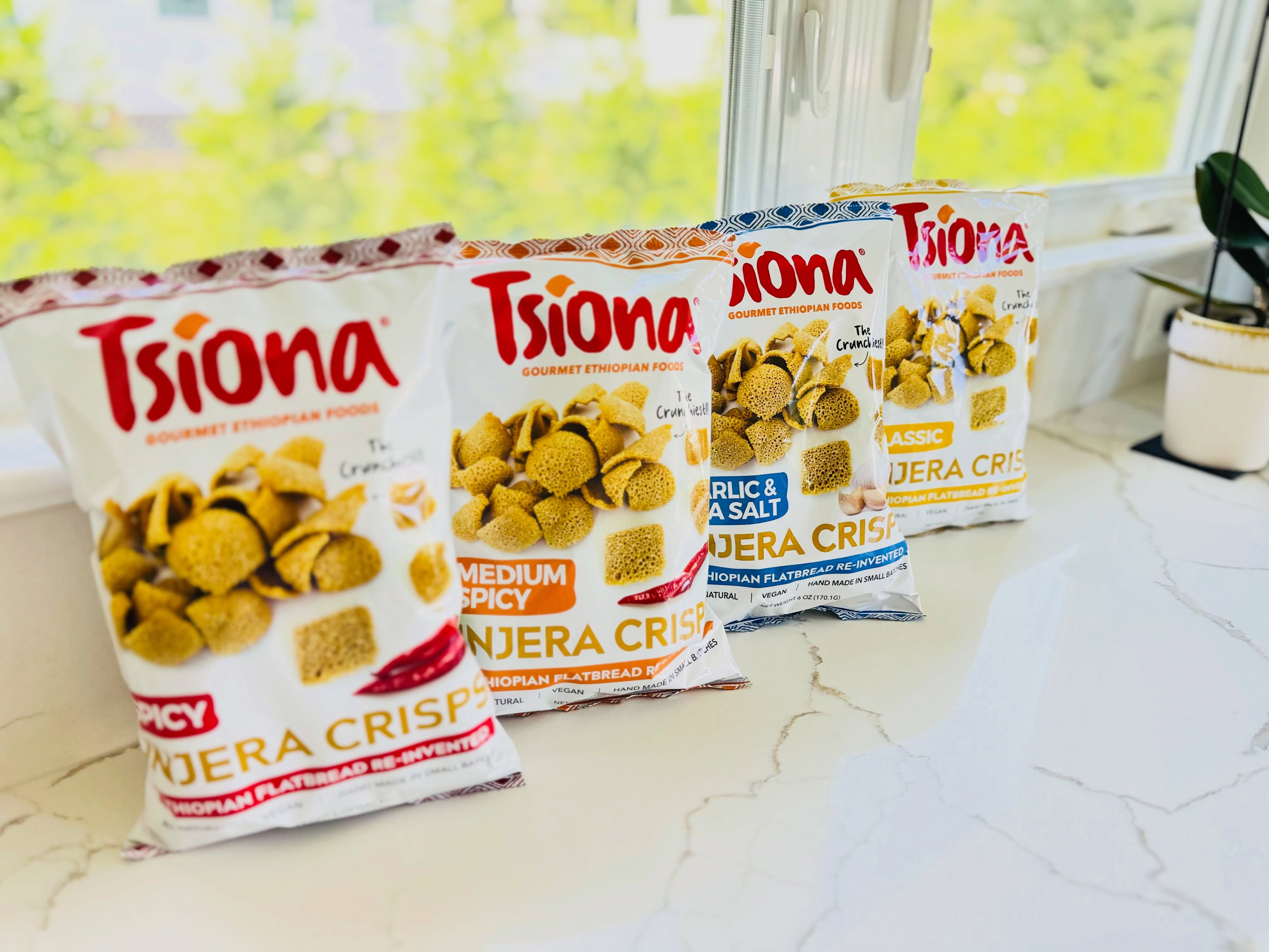 Tsionafoods INJERA CRISPS!! በየዓይነቱ!!