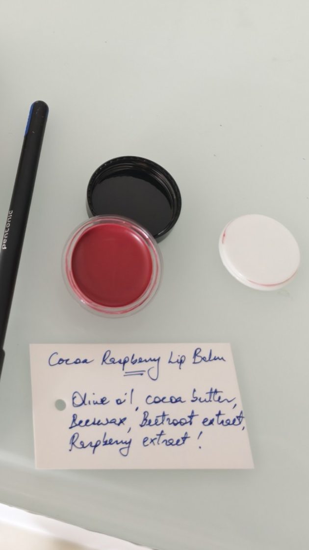 When my bestie Lakshmi @____dreamylanes messaged me about the raspberry lip balm, I knew I had the perfect balm for her!
It took me hours to build this shade, but it was worth it and I'm so excited for her to try it! 🥰
I'm so grateful to Lakshmi for trusting my teenie tiny business ❤️
Meet the Cocoa Raspberry Lip Balm ❤️. Made with cocoa butter, beeswax, olive oil, beetroot extract, and raspberry extract 🥰
This is so exciting!
With gratitude,
Lakshita